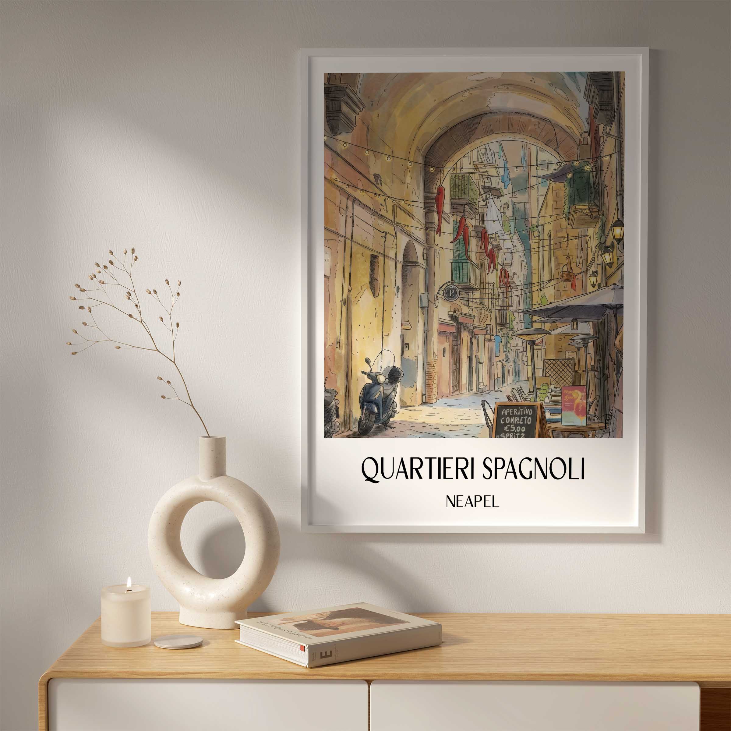 quartieri-spagnoli-neapel-italien-poster-aquarell