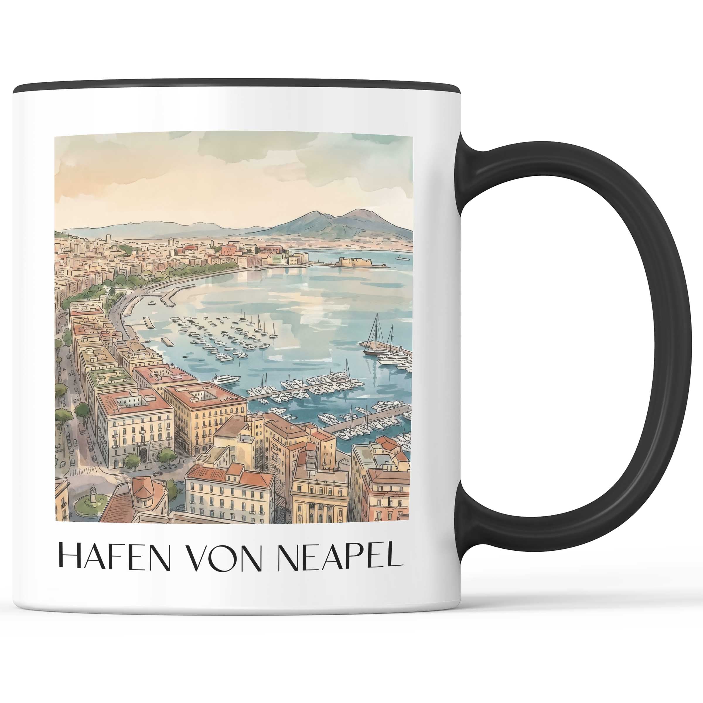 hafen-neapel-italien-kaffeebecher-aquarell