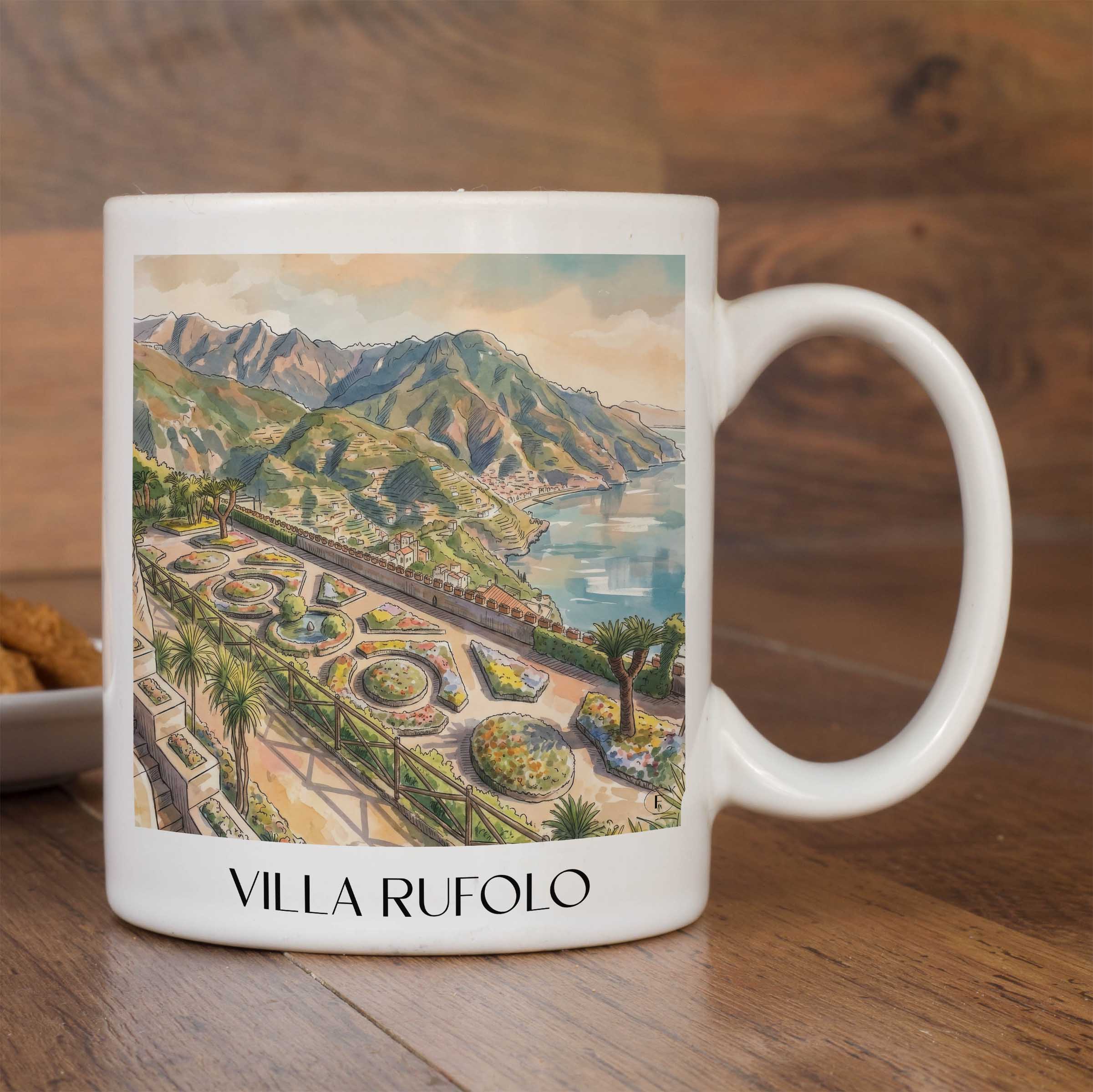 villa-rufolo-ravello-italien-kaffeebecher-aquarell
