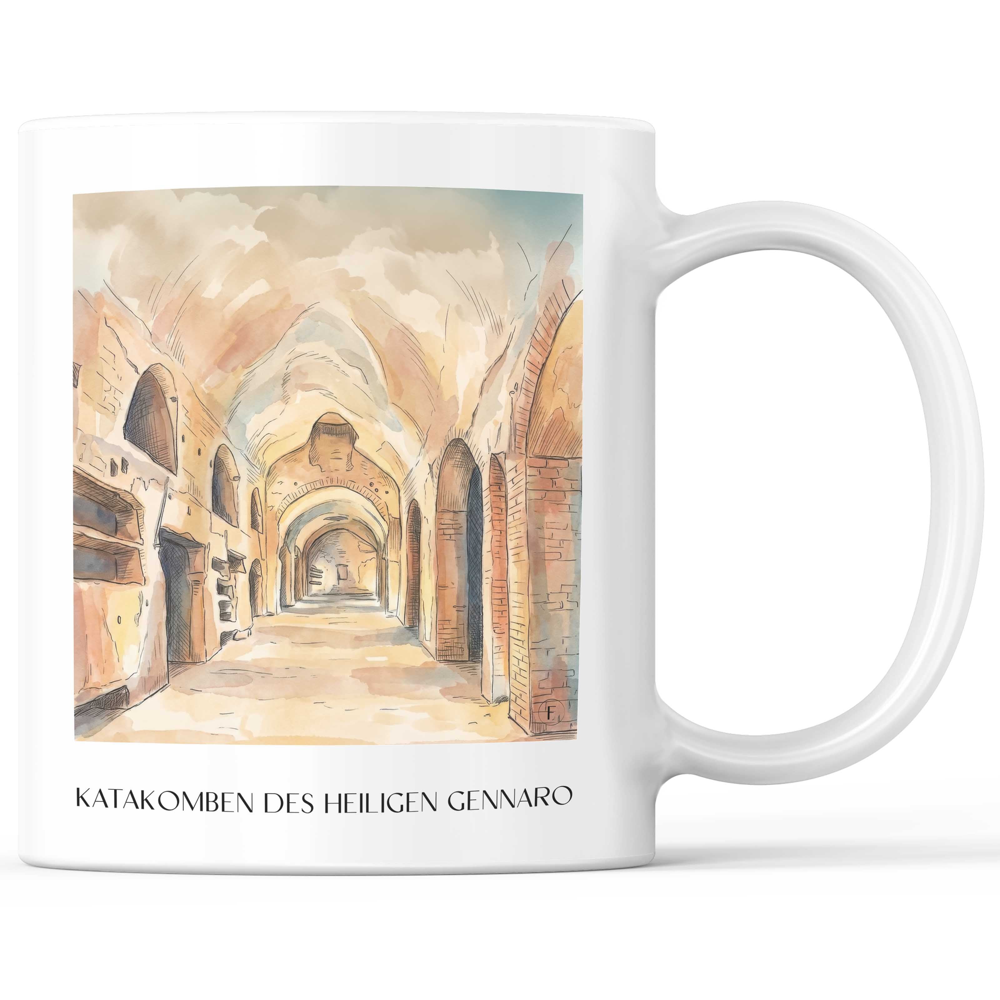 katakomben-des-heiligen-gennaro-neapel-italien-kaffeebecher-aquarell