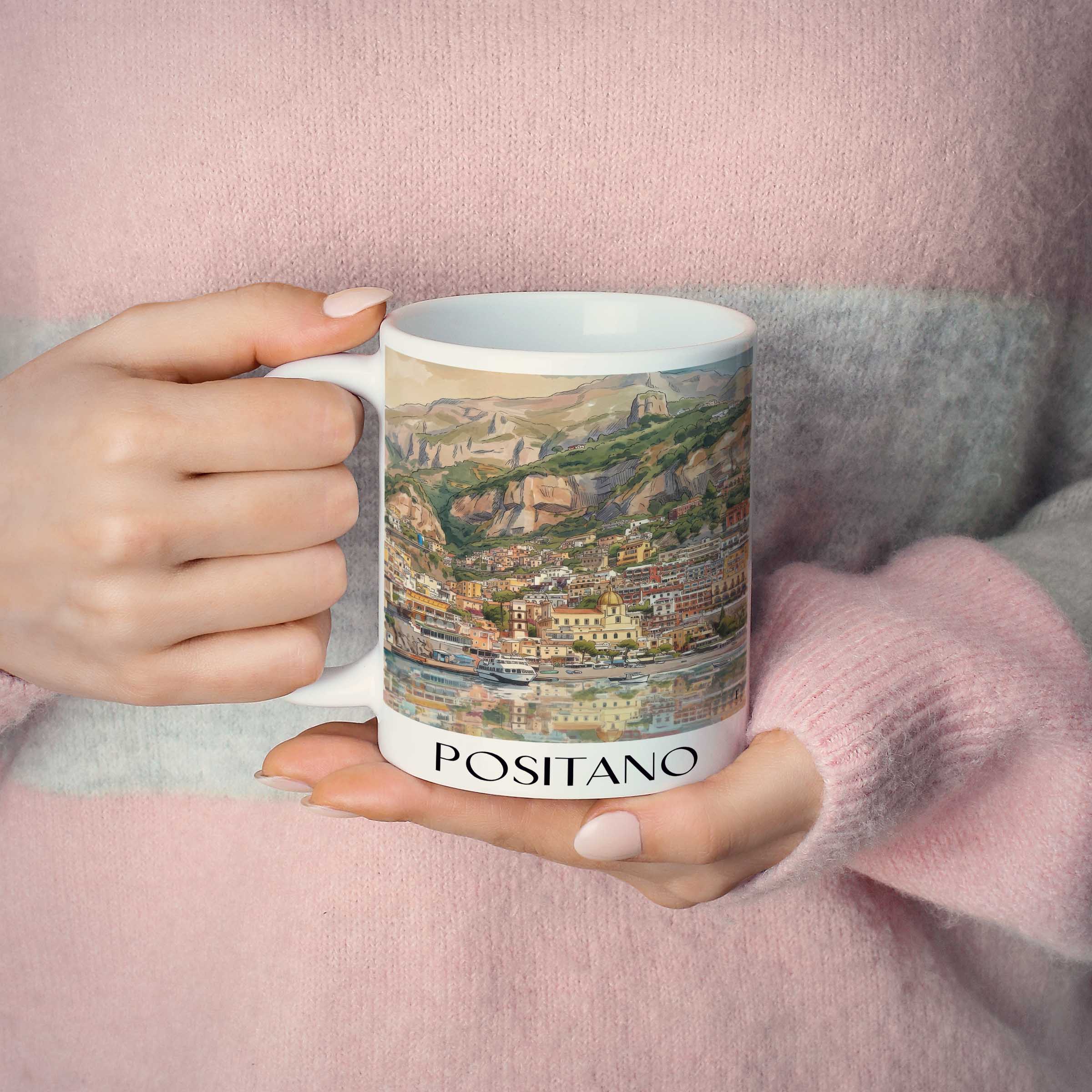 positano-kampanien-italien-kaffeebecher-aquarell