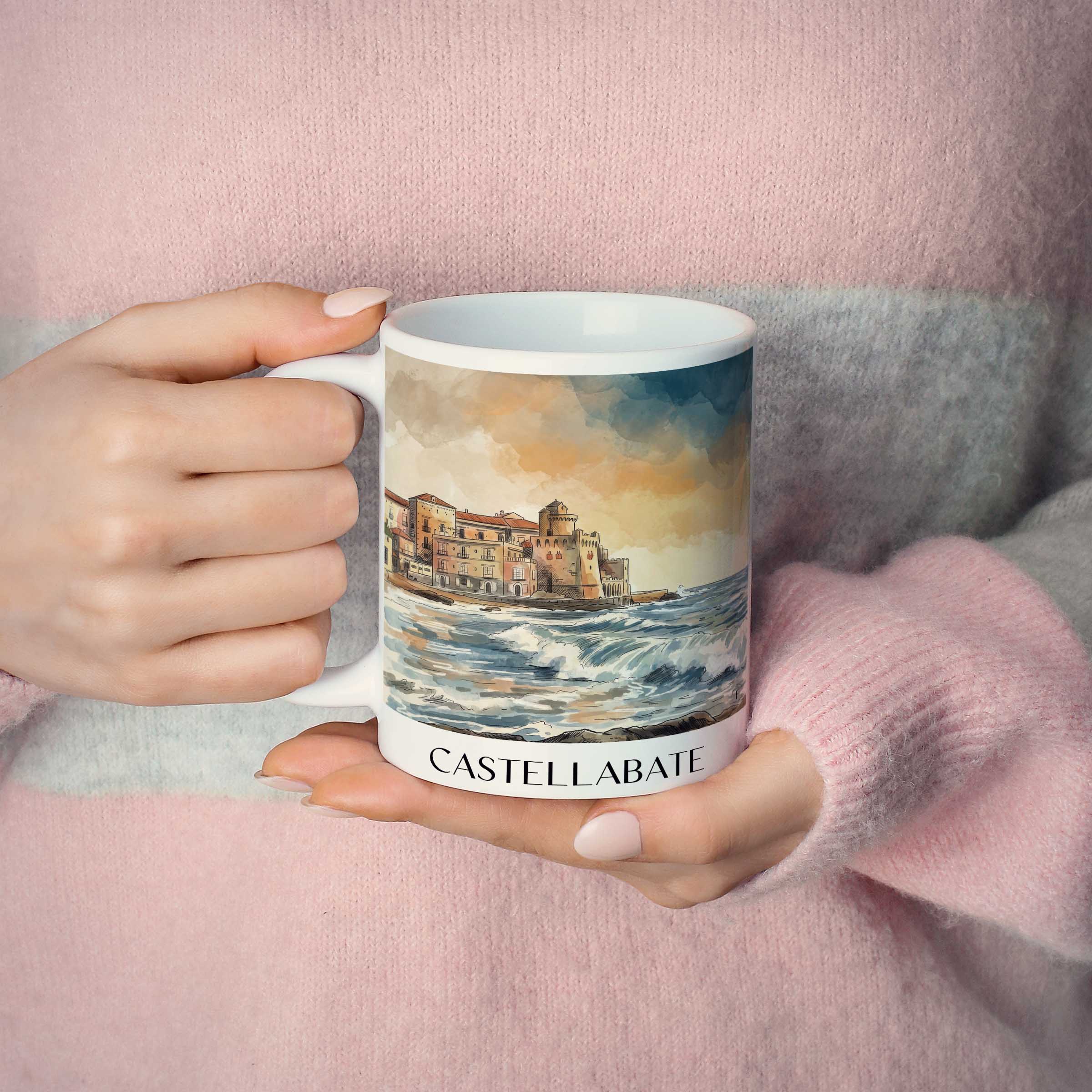 castellabate-kampanien-italien-kaffeebecher-aquarell