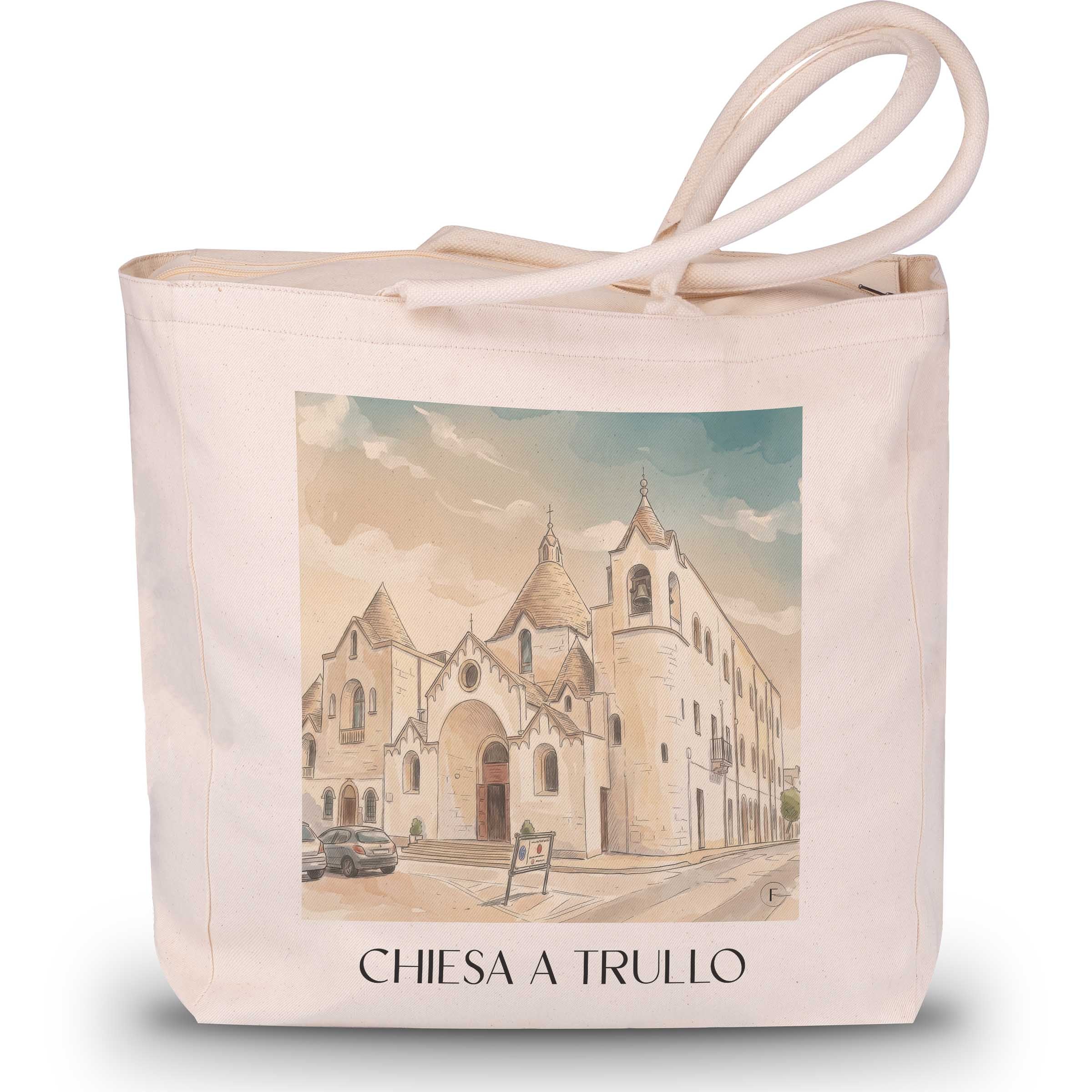 chiesa-a-trullo-alberobello-italien-einkaufstasche-aquarell