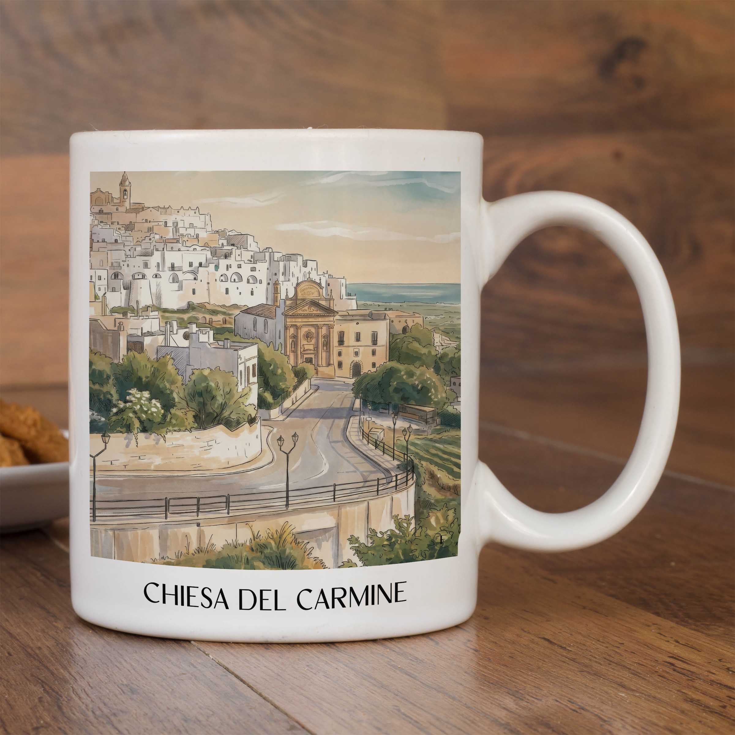 chiesa-del-carmine-ostuni-italien-kaffeebecher-aquarell