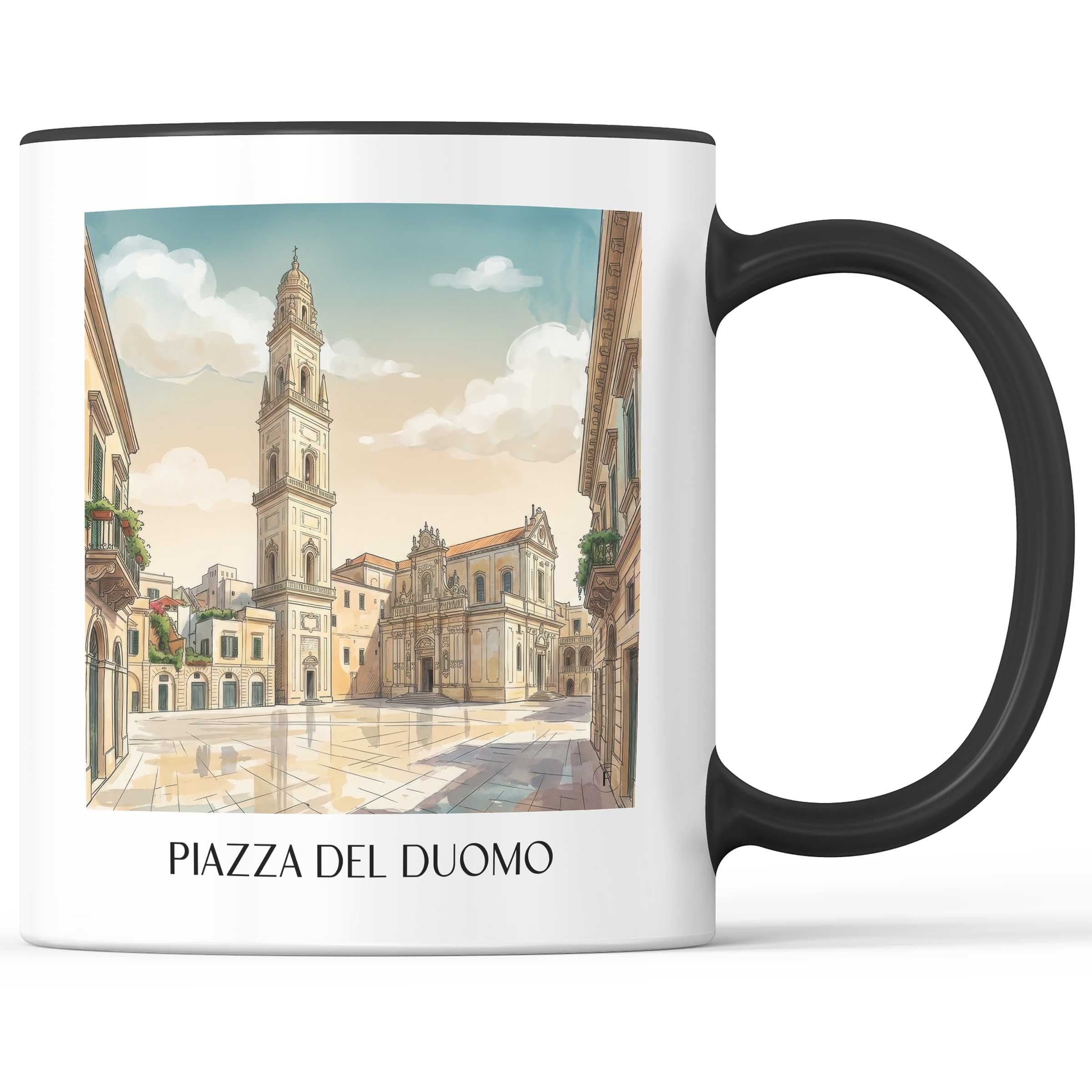 piazza-del-duomo-lecce-italien-kaffeebecher-aquarell