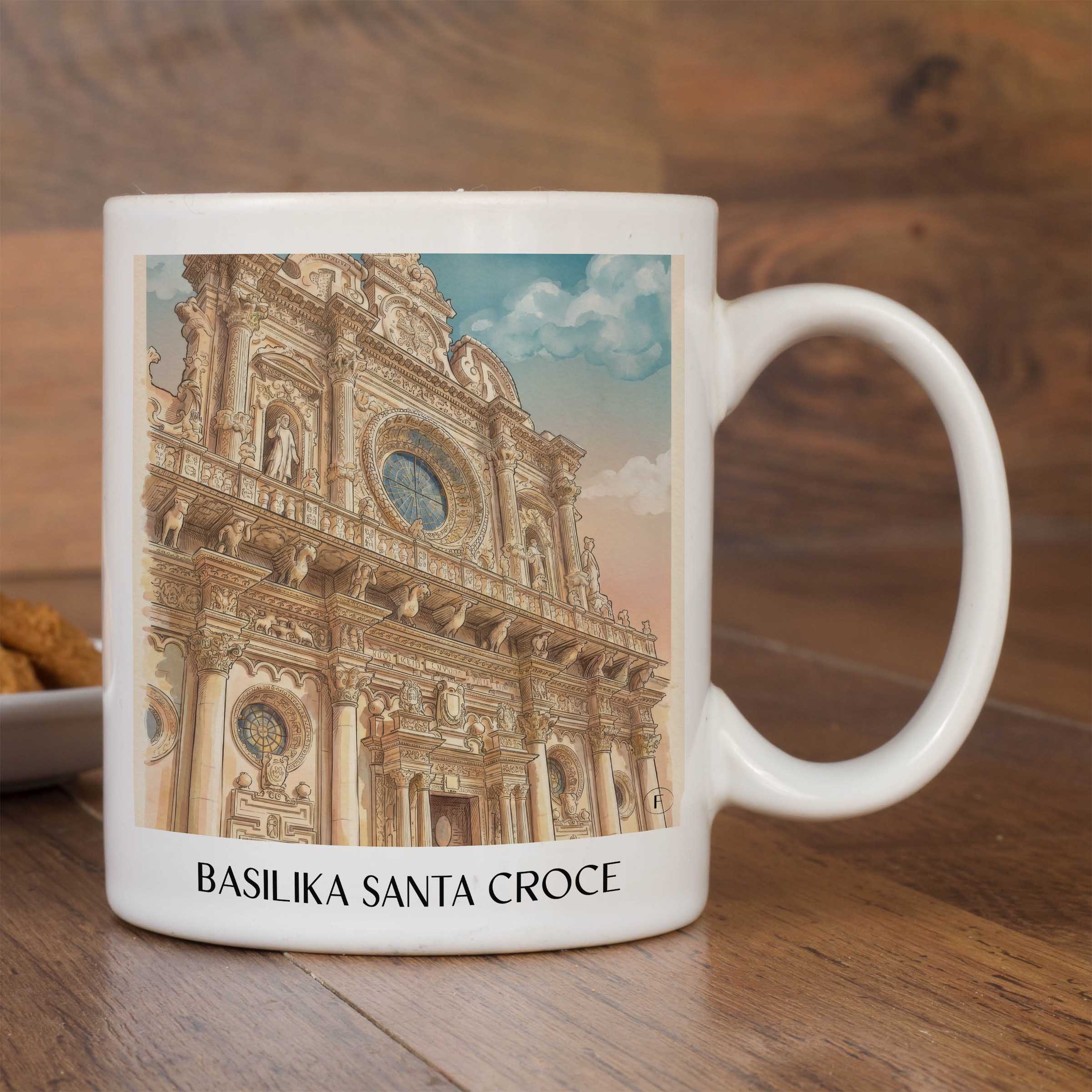 basilika-santa-croce-lecce-italien-kaffeebecher-aquarell
