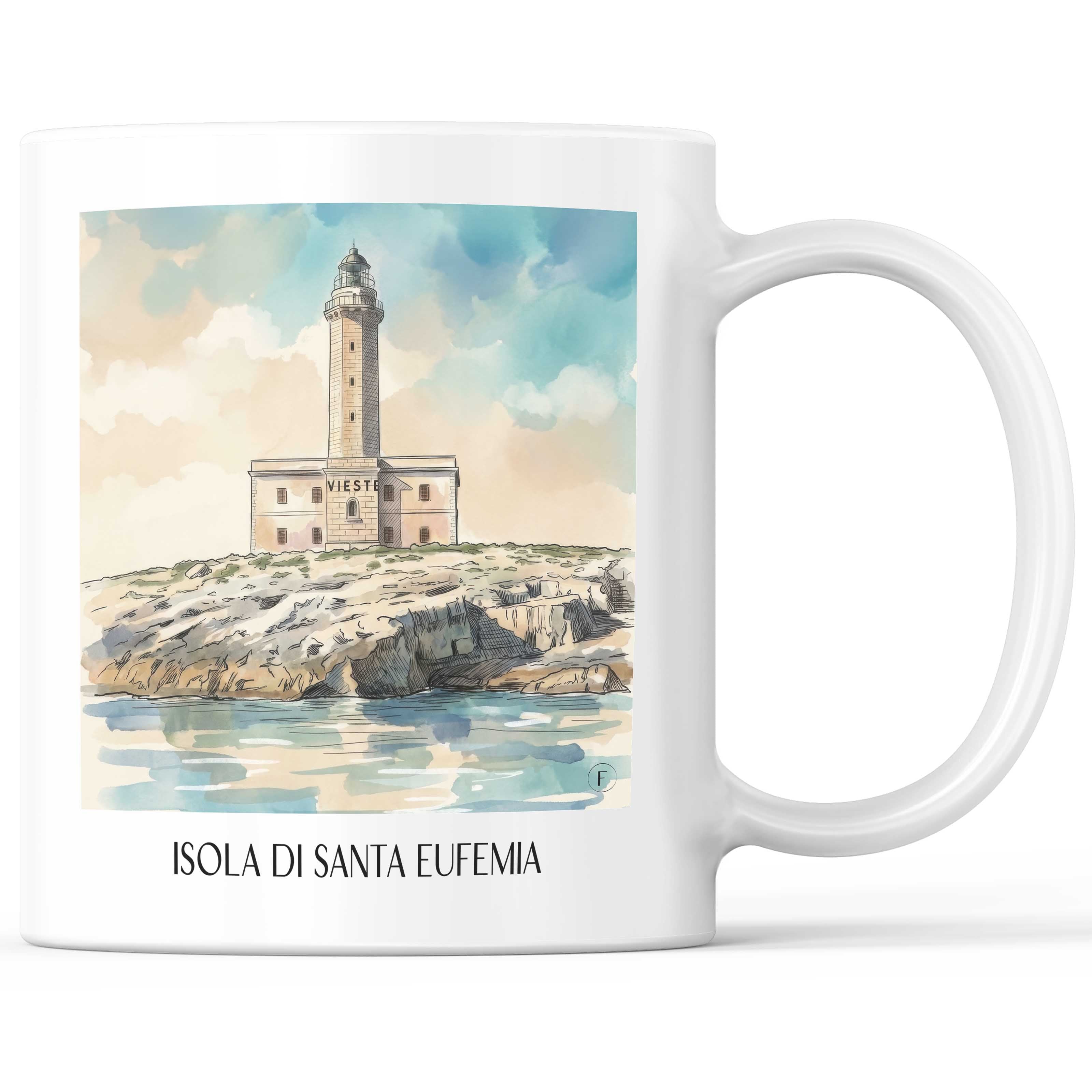 isola-di-santa-eufemia-vieste-italien-kaffeebecher-aquarell