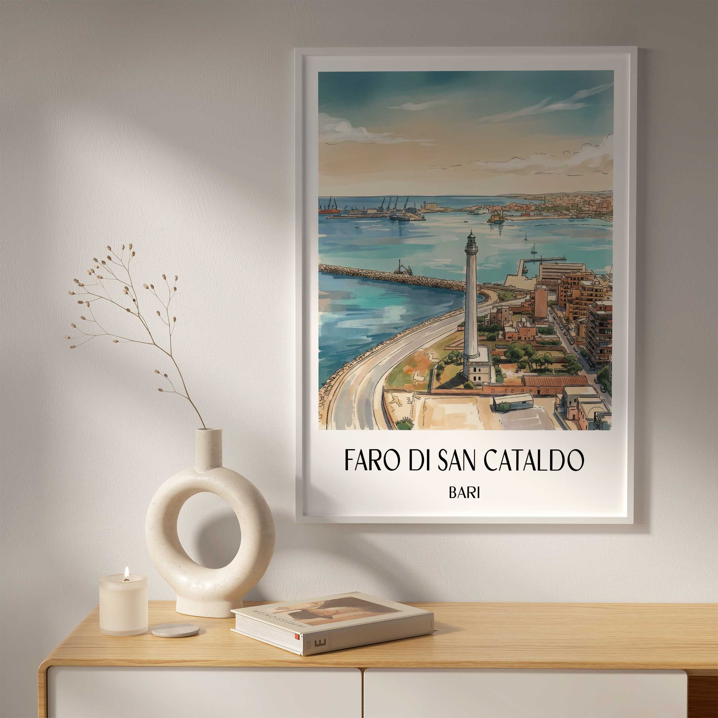 faro-di-san-cataldo-bari-italien-poster-aquarell