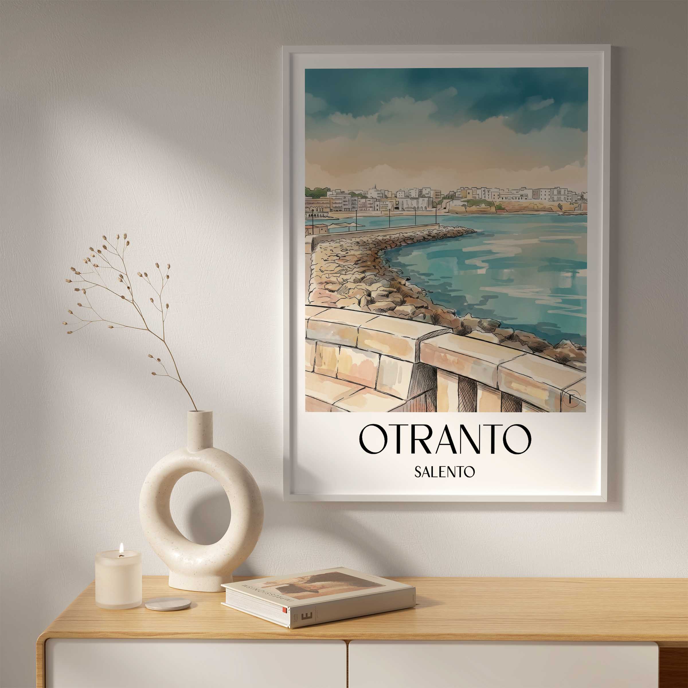 otranto-salento-italien-poster-aquarell
