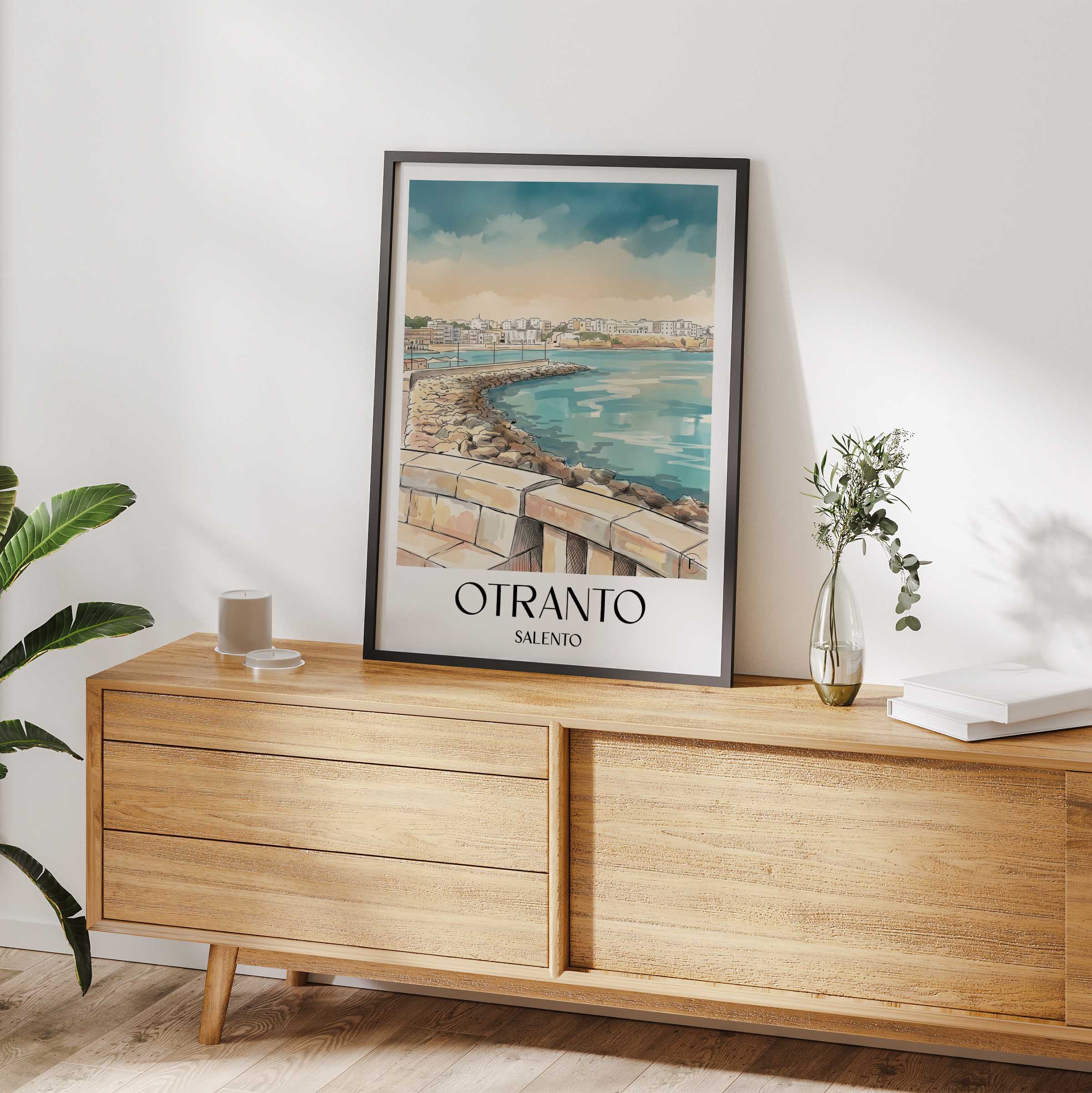 otranto-salento-italien-poster-aquarell