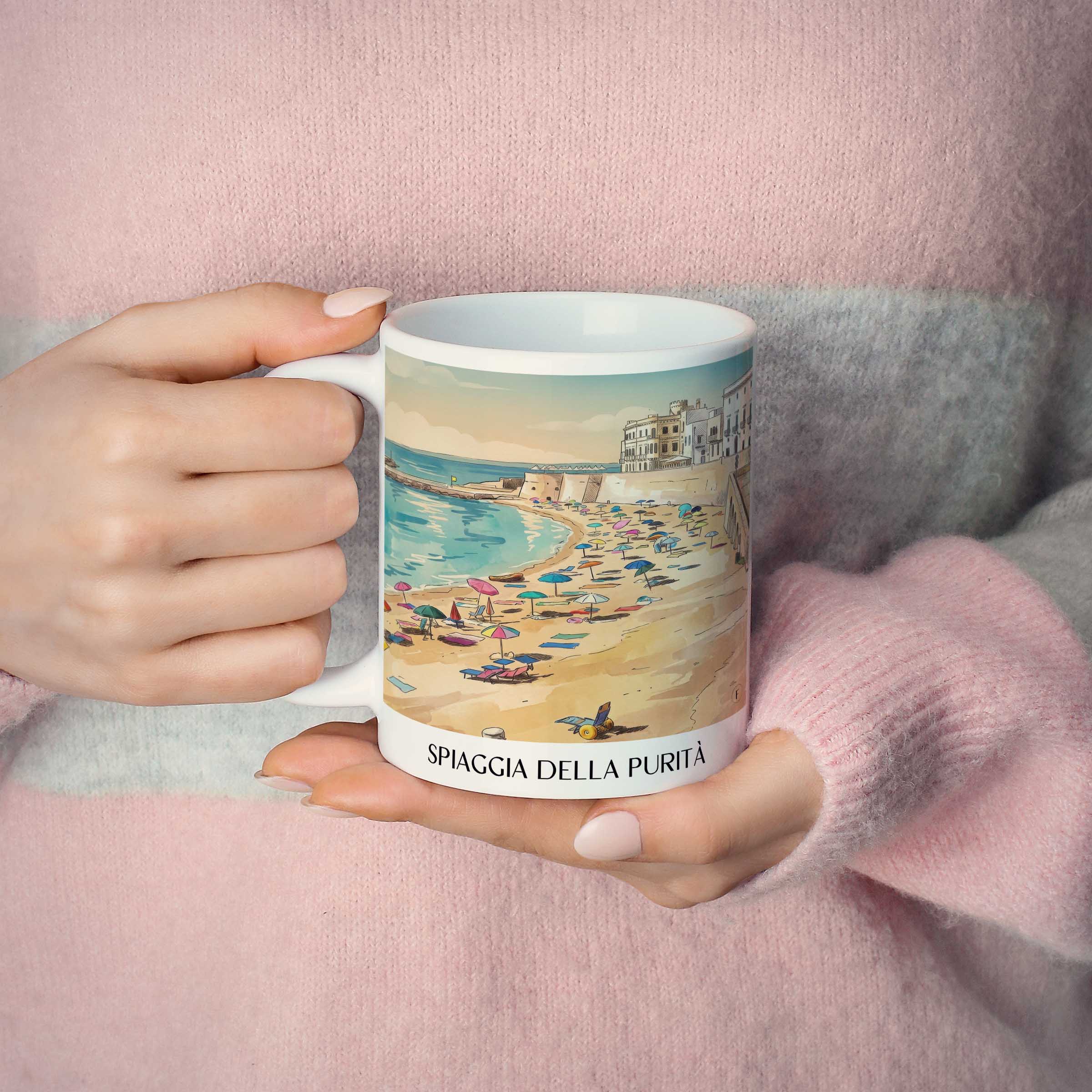spiaggia-della-purità-gallipoli-italien-kaffeebecher-aquarell