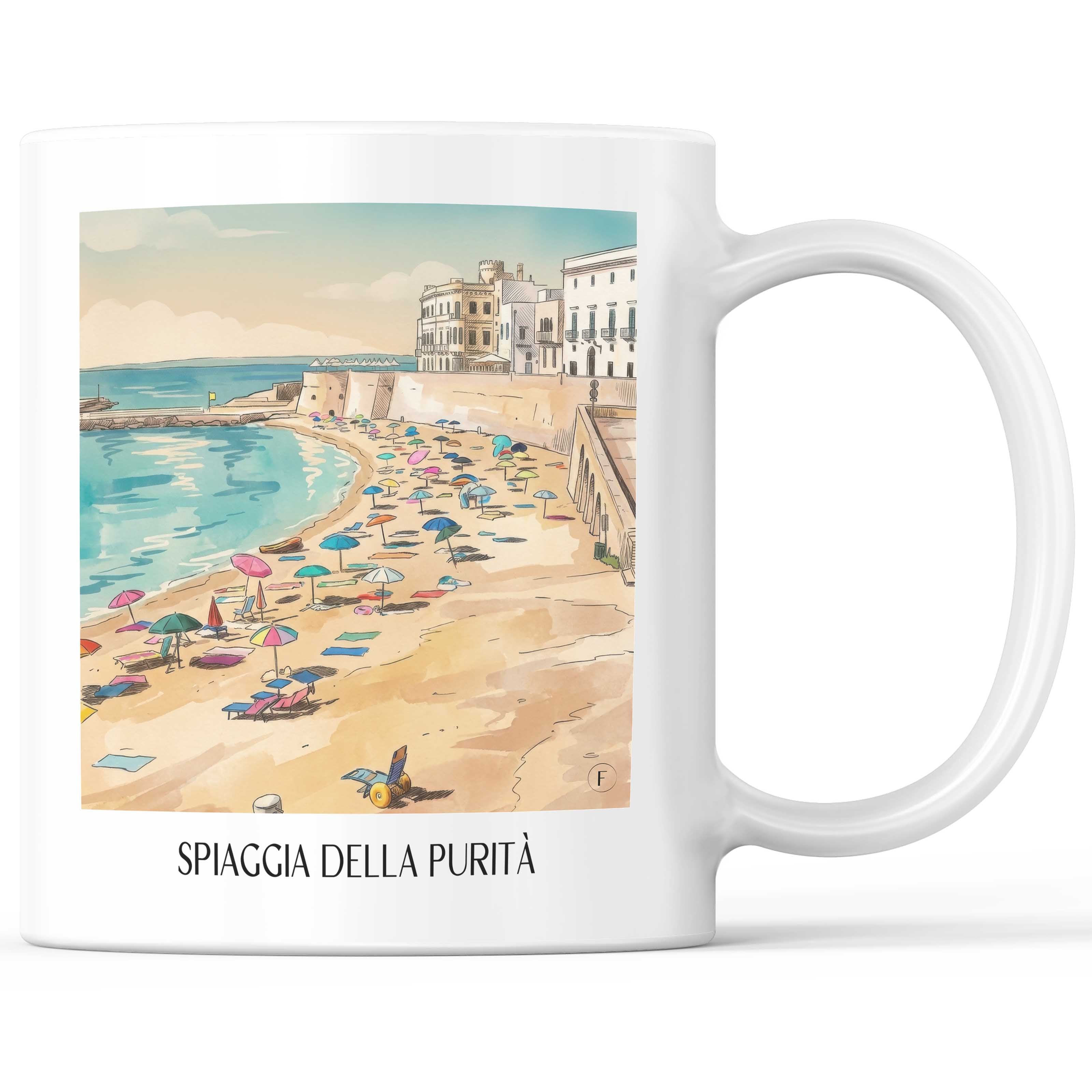 spiaggia-della-purità-gallipoli-italien-kaffeebecher-aquarell