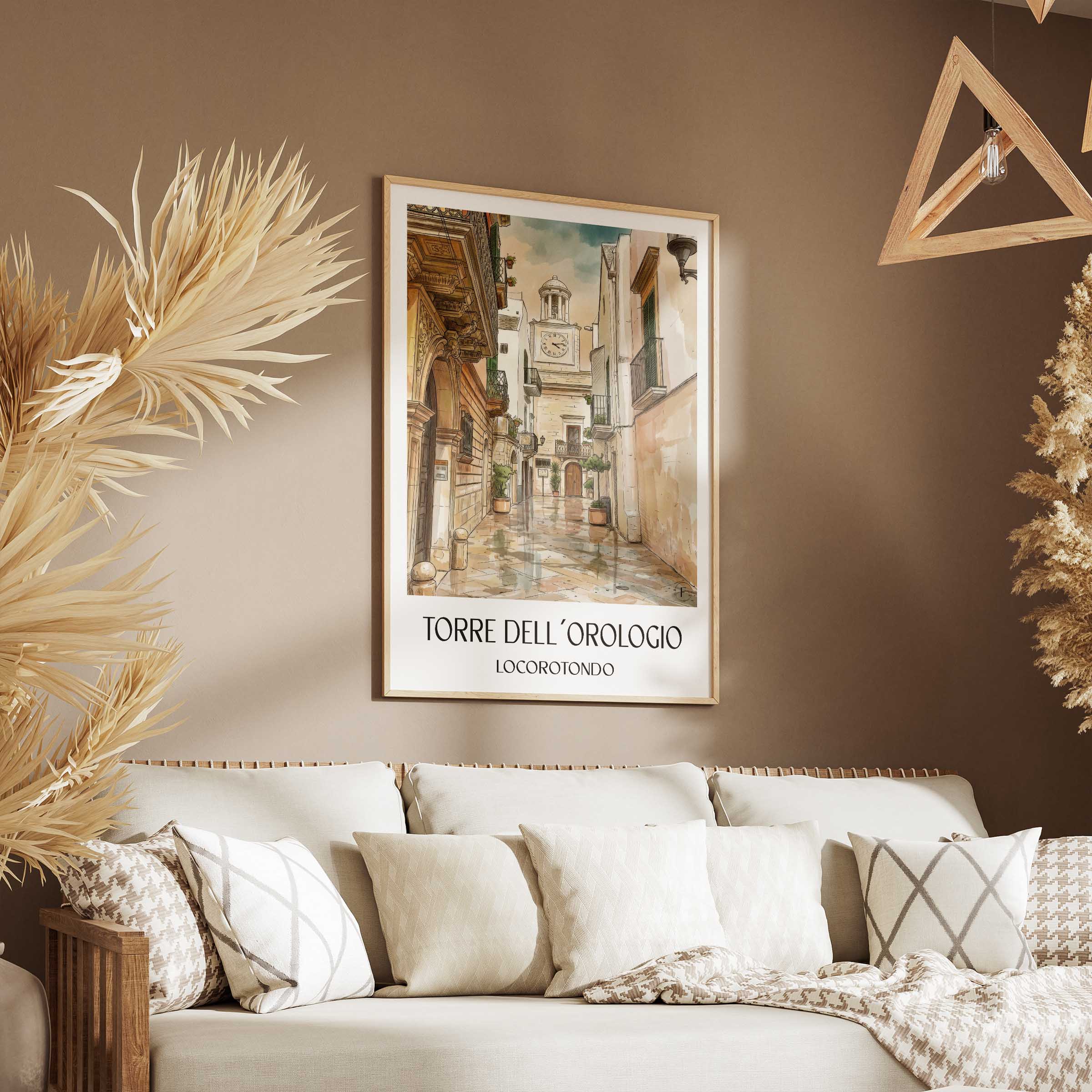 torre-dell´orologio-locorotondo-italien-poster-aquarell