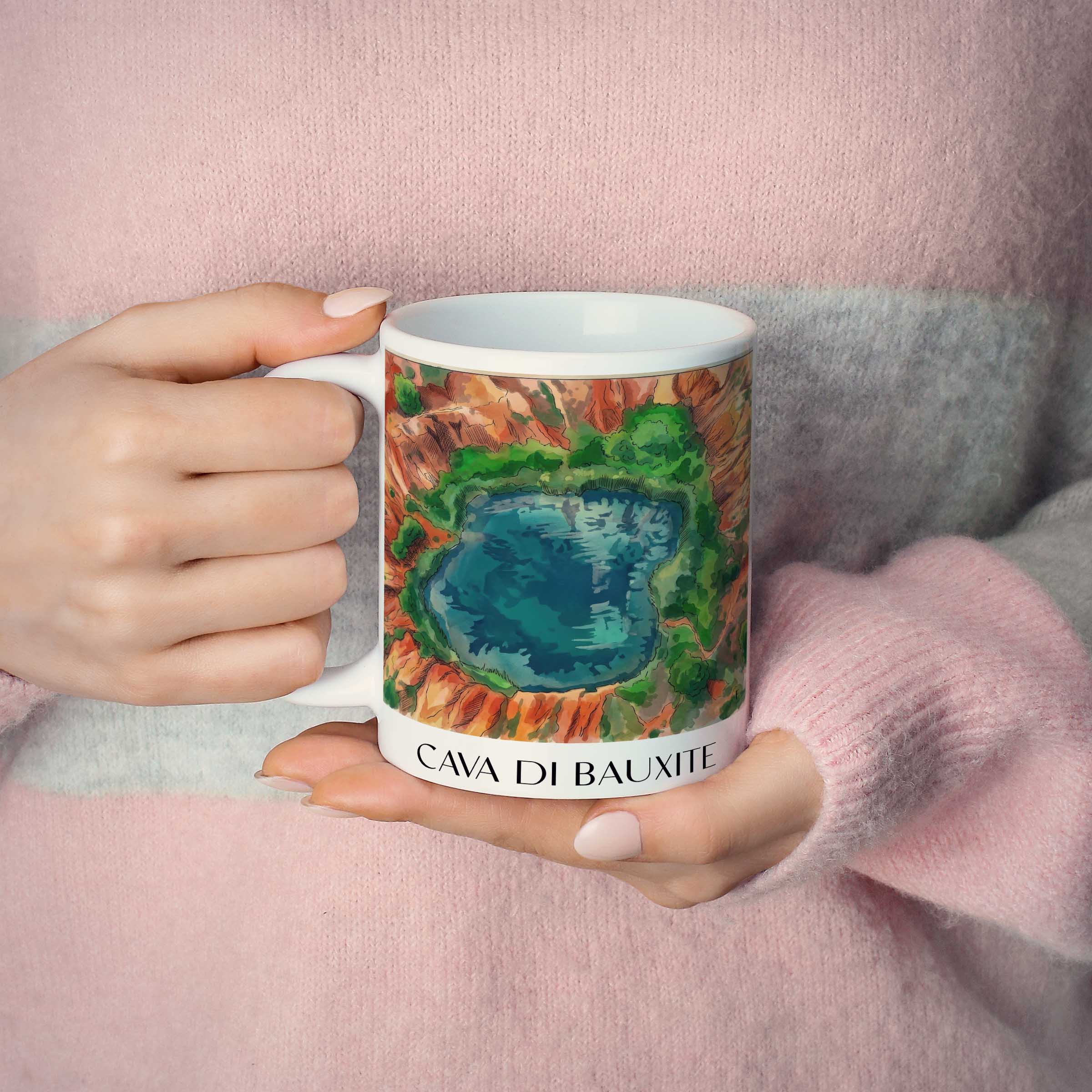cava-di-bauxite-salento-italien-kaffeebecher-aquarell