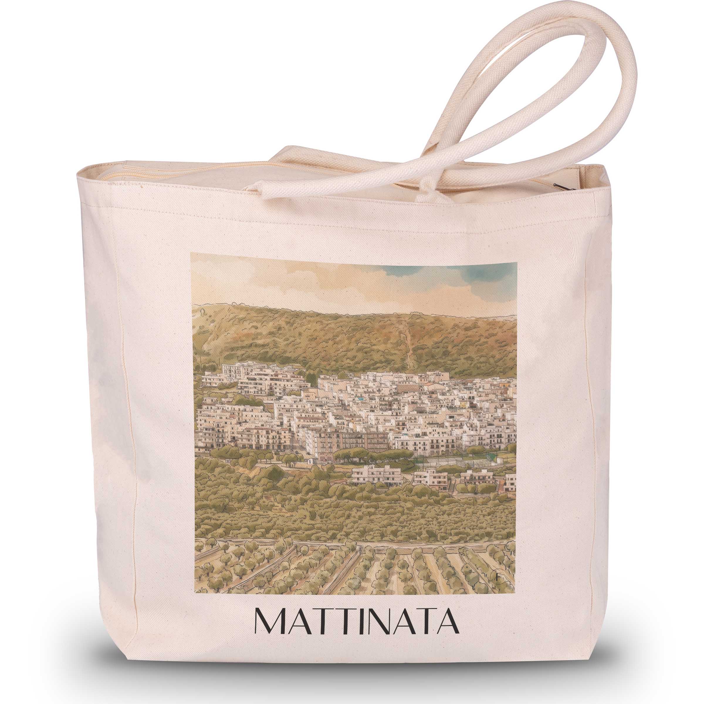 mattinata-apulien-italien-einkaufstasche-aquarell