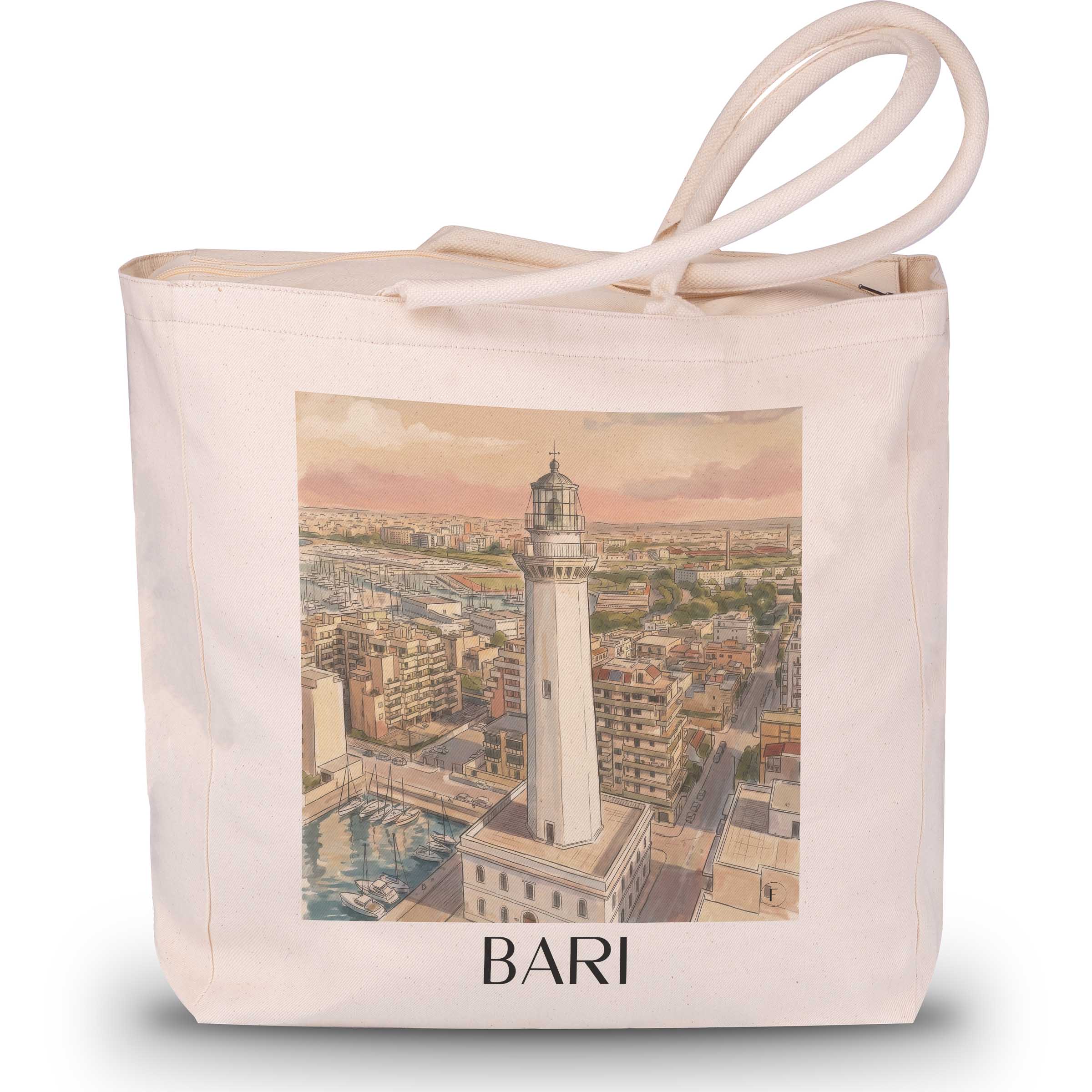 bari-apulien-italien-einkaufstasche-aquarell