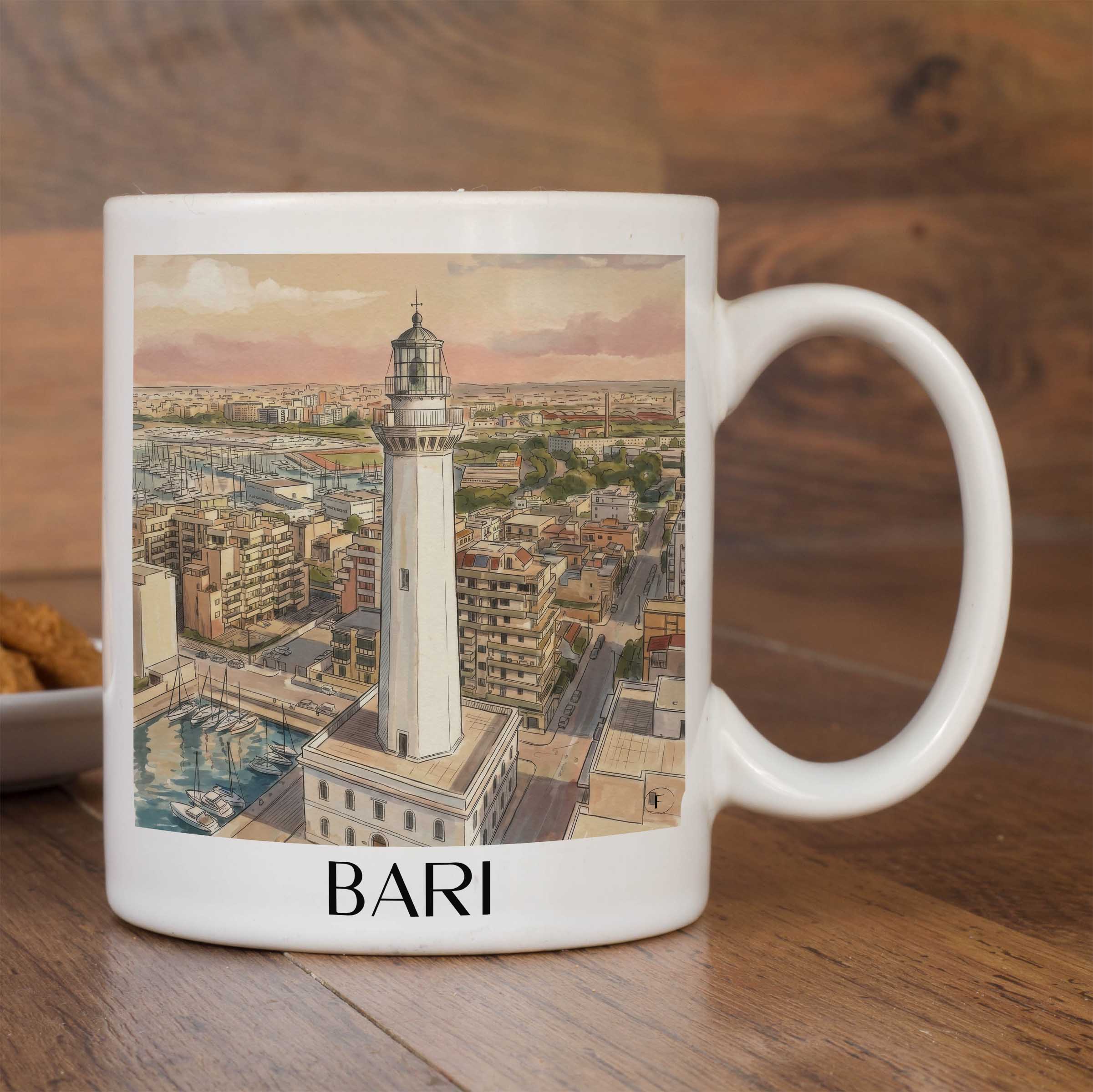 bari-apulien-italien-kaffeebecher-aquarell