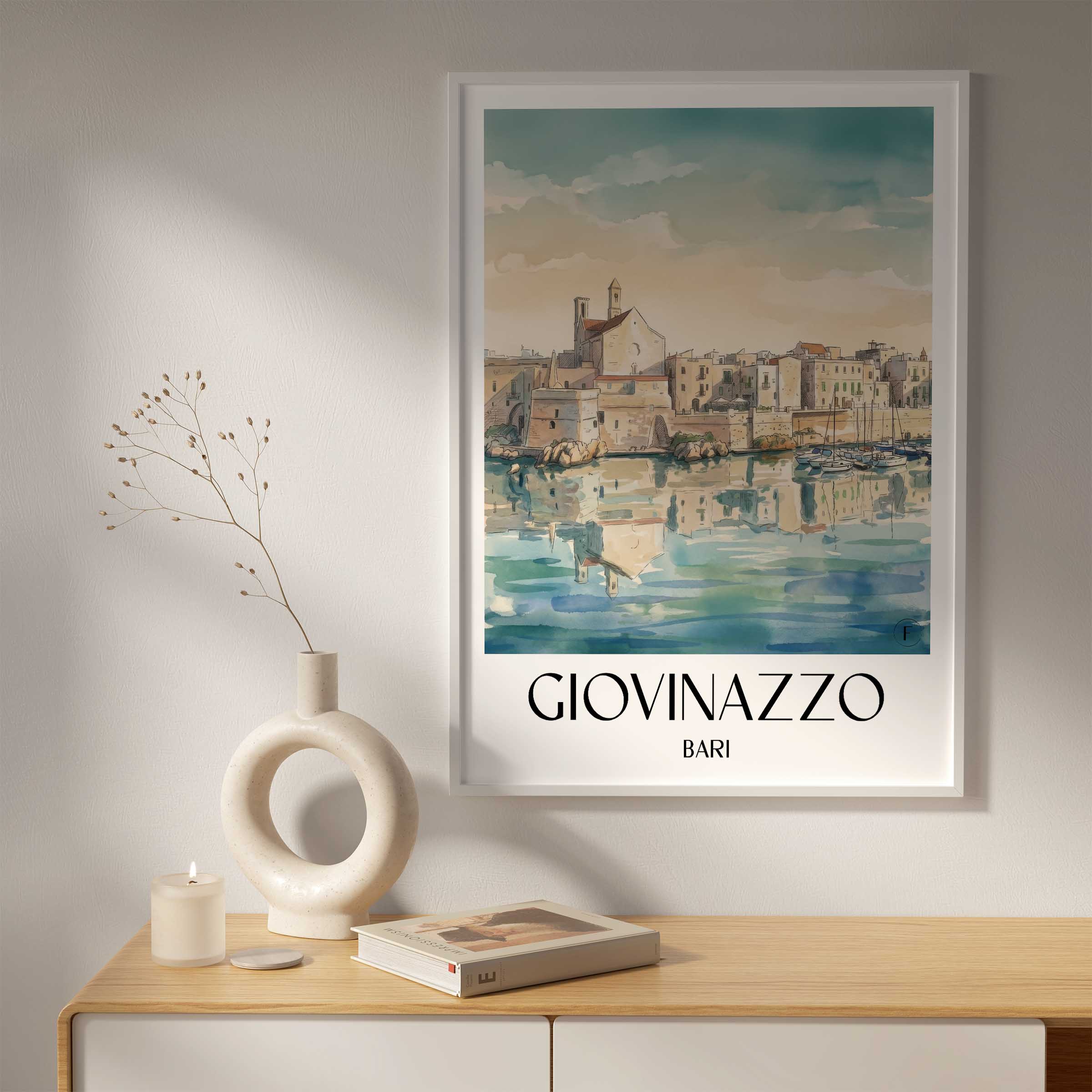 giovinazzo-bari-italien-poster-aquarell