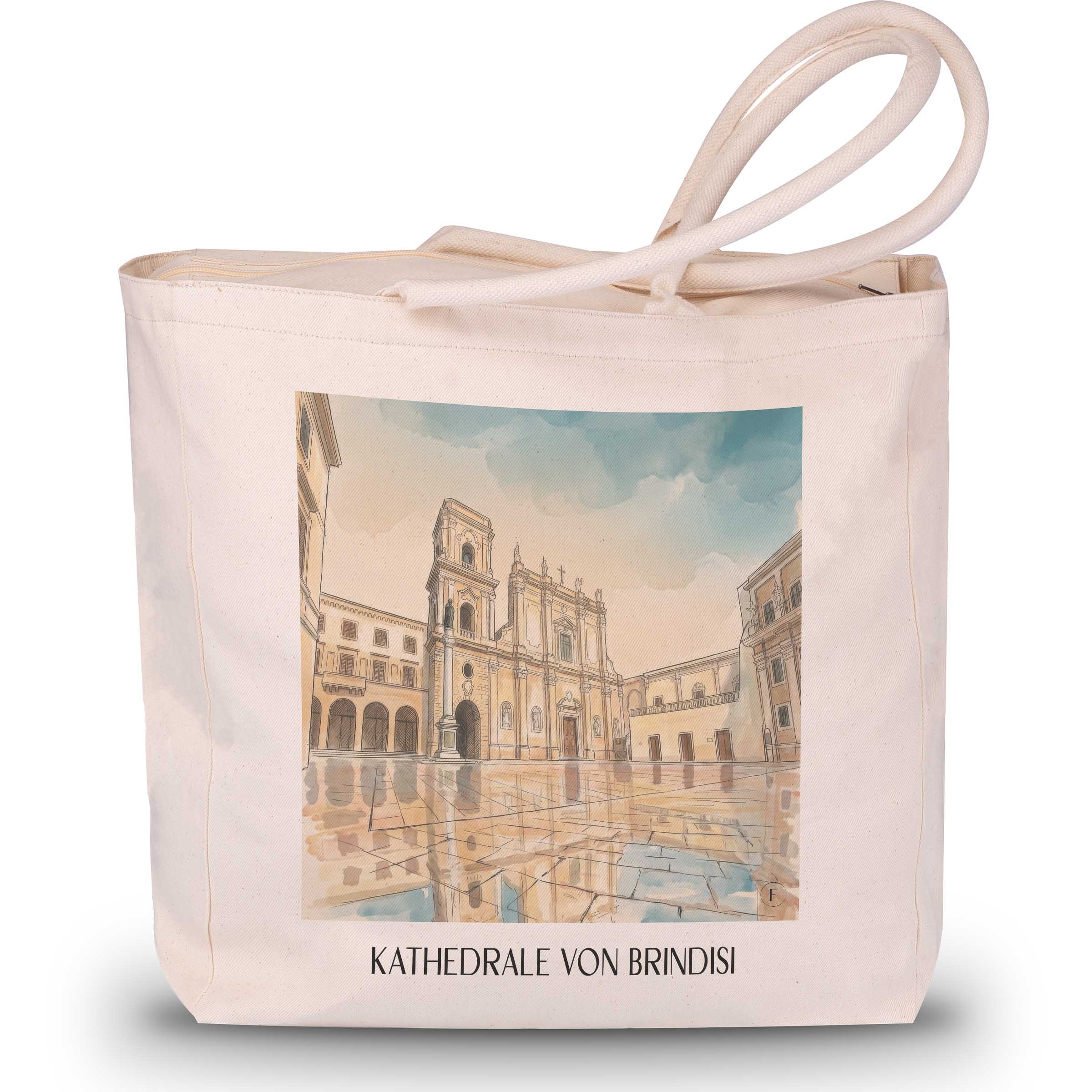 kathedrale-von-brindisi-apulien-italien-einkaufstasche-aquarell