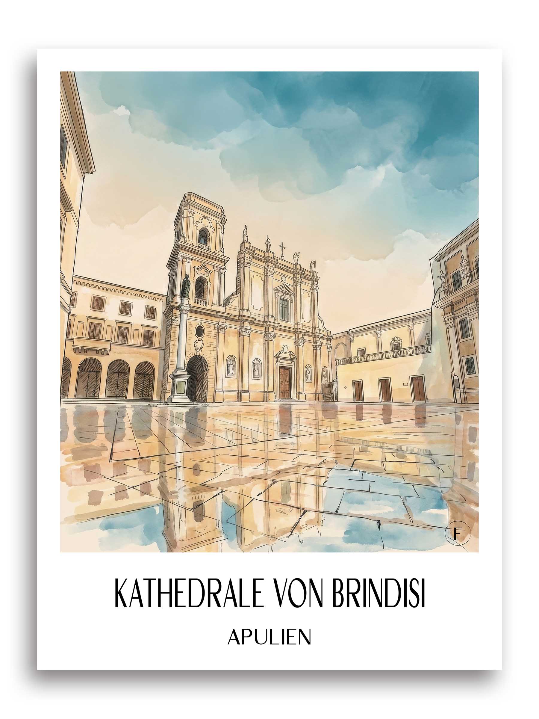 kathedrale-von-brindisi-apulien-italien-poster-aquarell