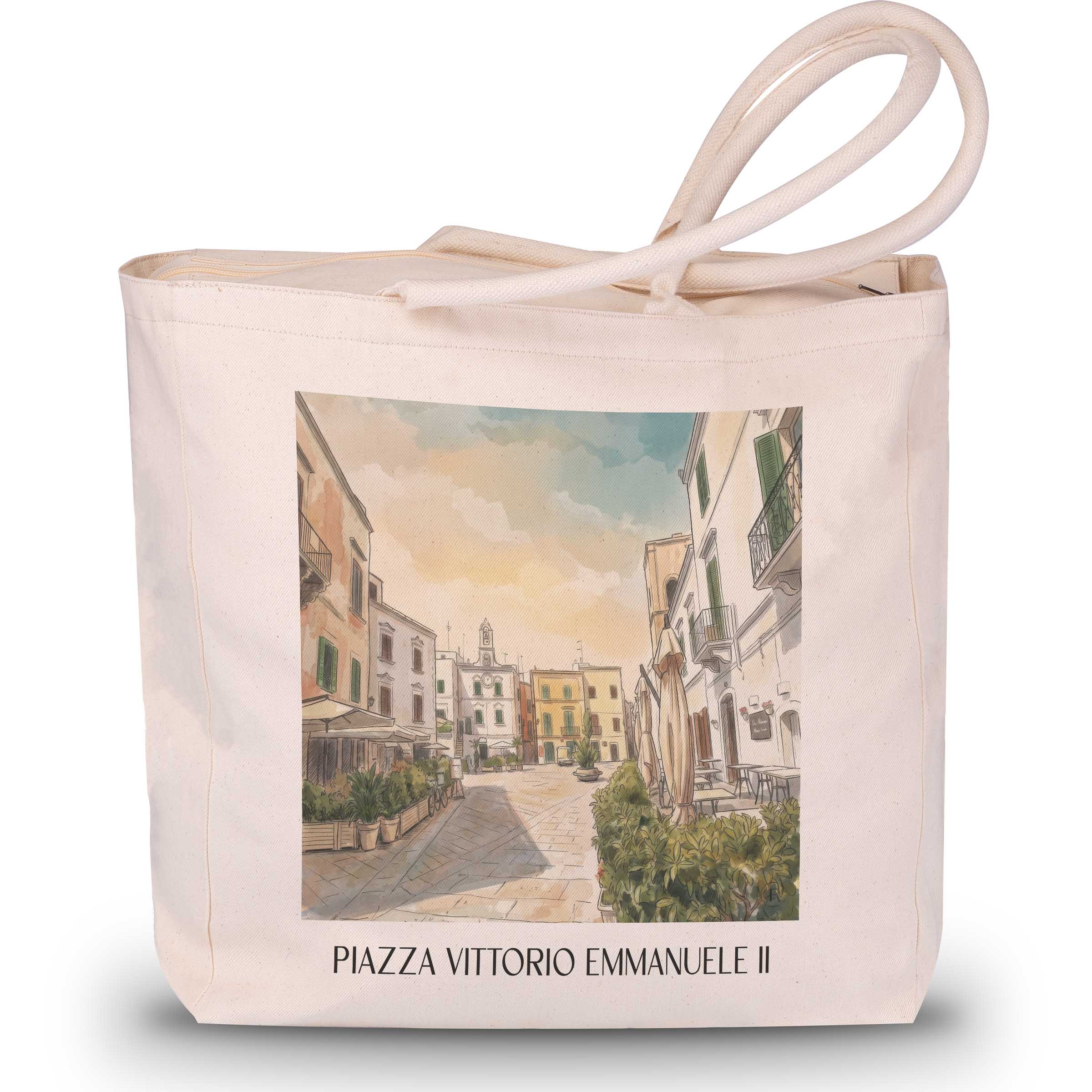 piazza-vittorio-emmanuele-ii-polignano-a-mare-italien-einkaufstasche-aquarell