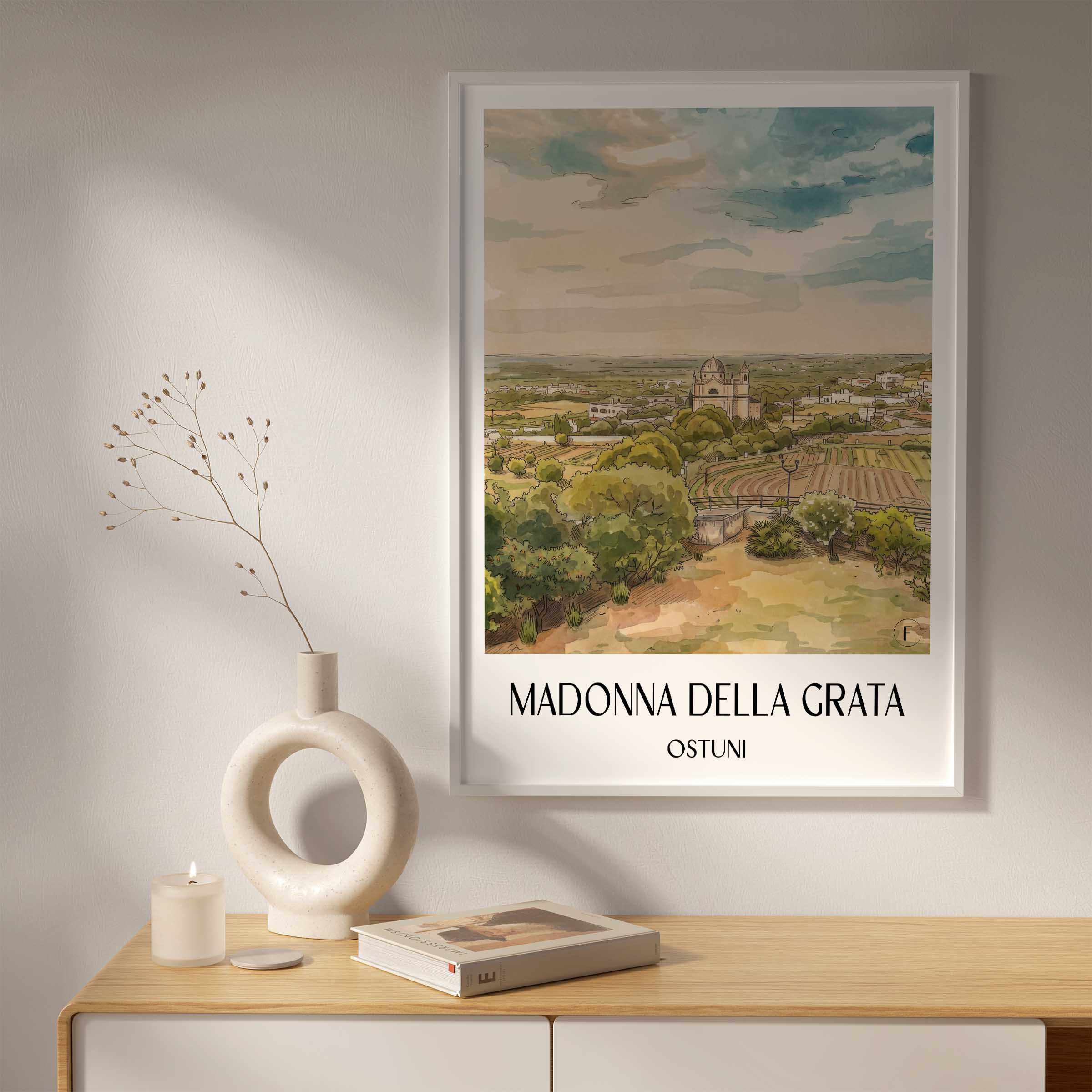 madonna-della-grata-ostuni-italien-poster-aquarell