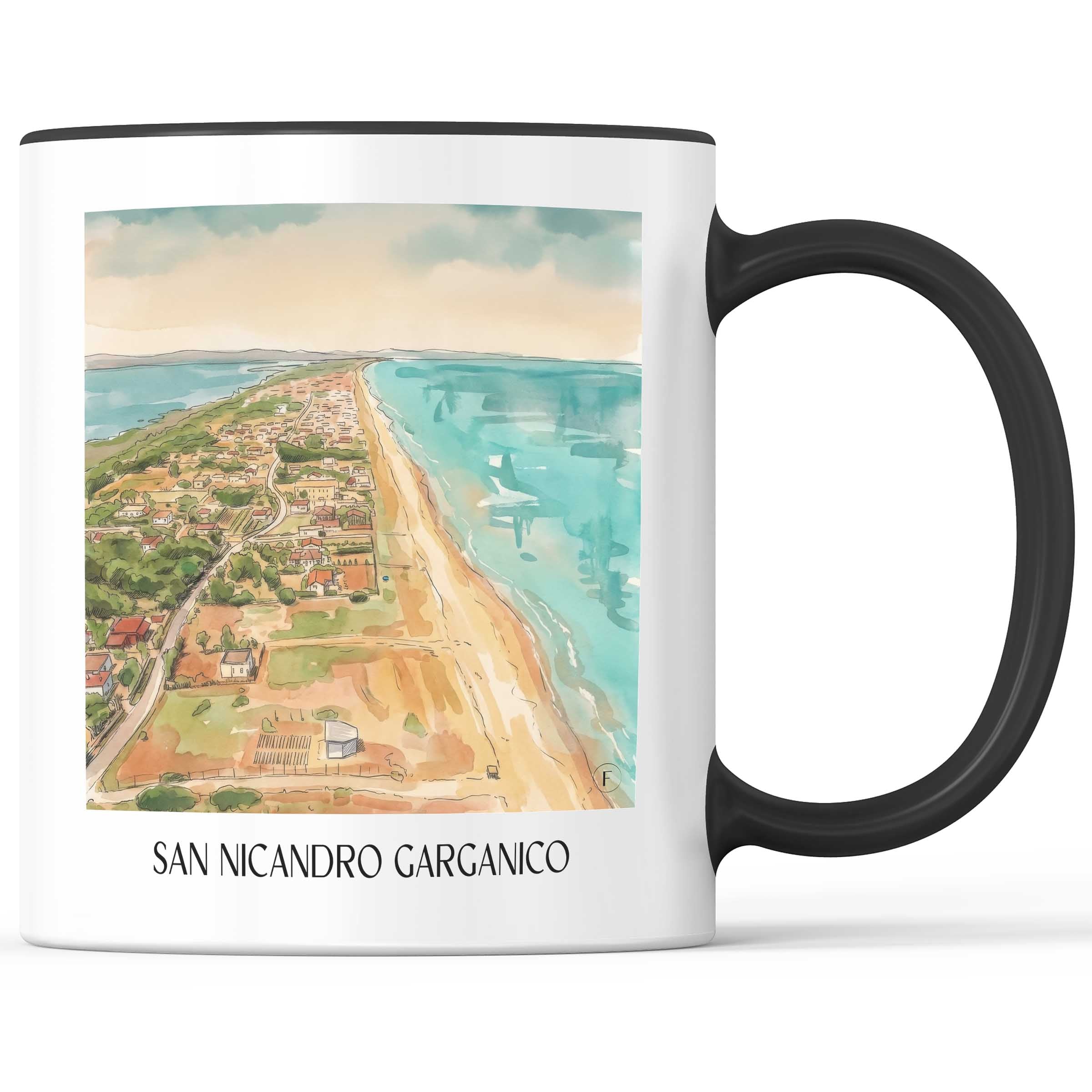 san-nicandro-garganico-apulien-italien-kaffeebecher-aquarell