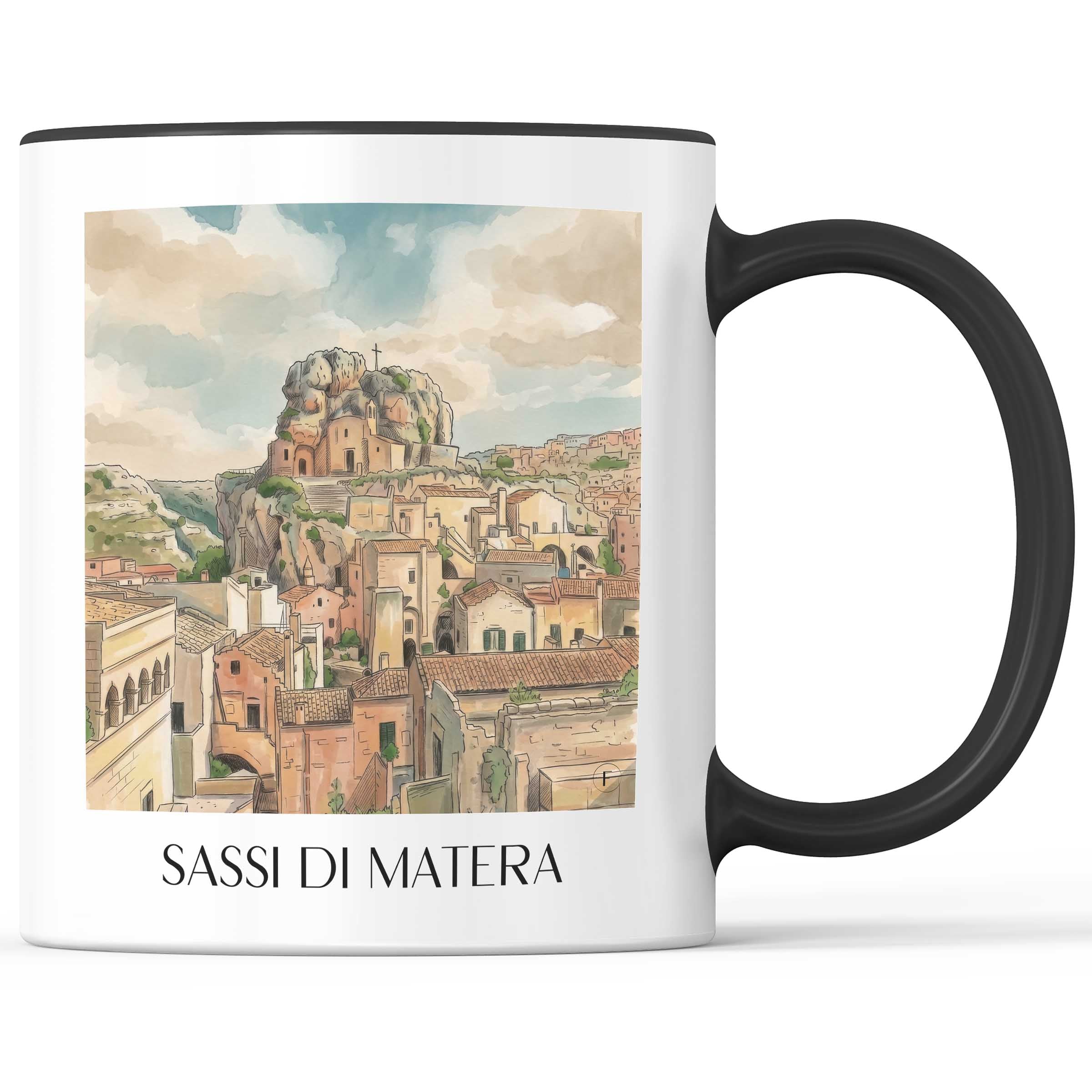 sassi-di-matera-basilikata-italien-kaffeebecher-aquarell