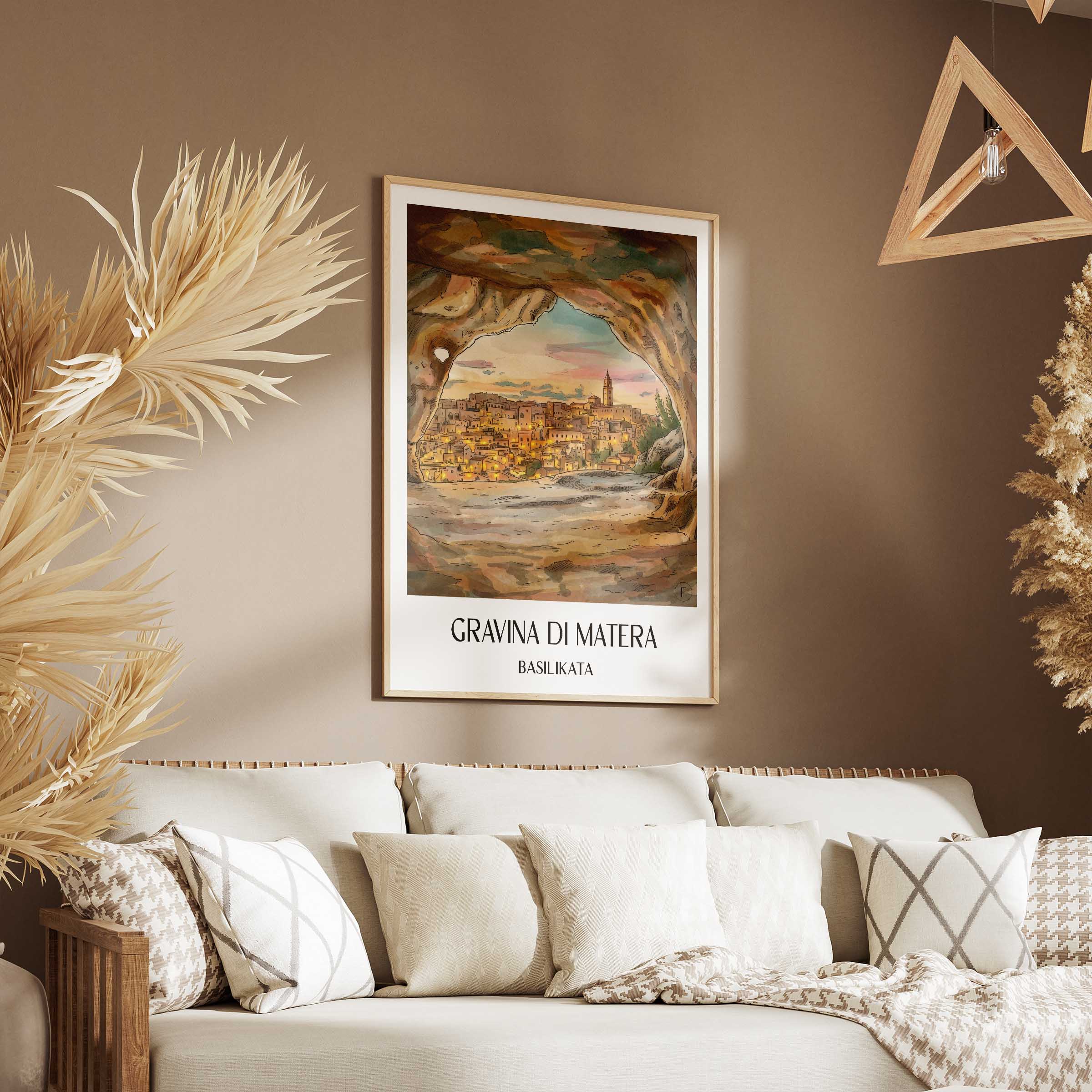 gravina-di-matera-basilikata-italien-poster-aquarell