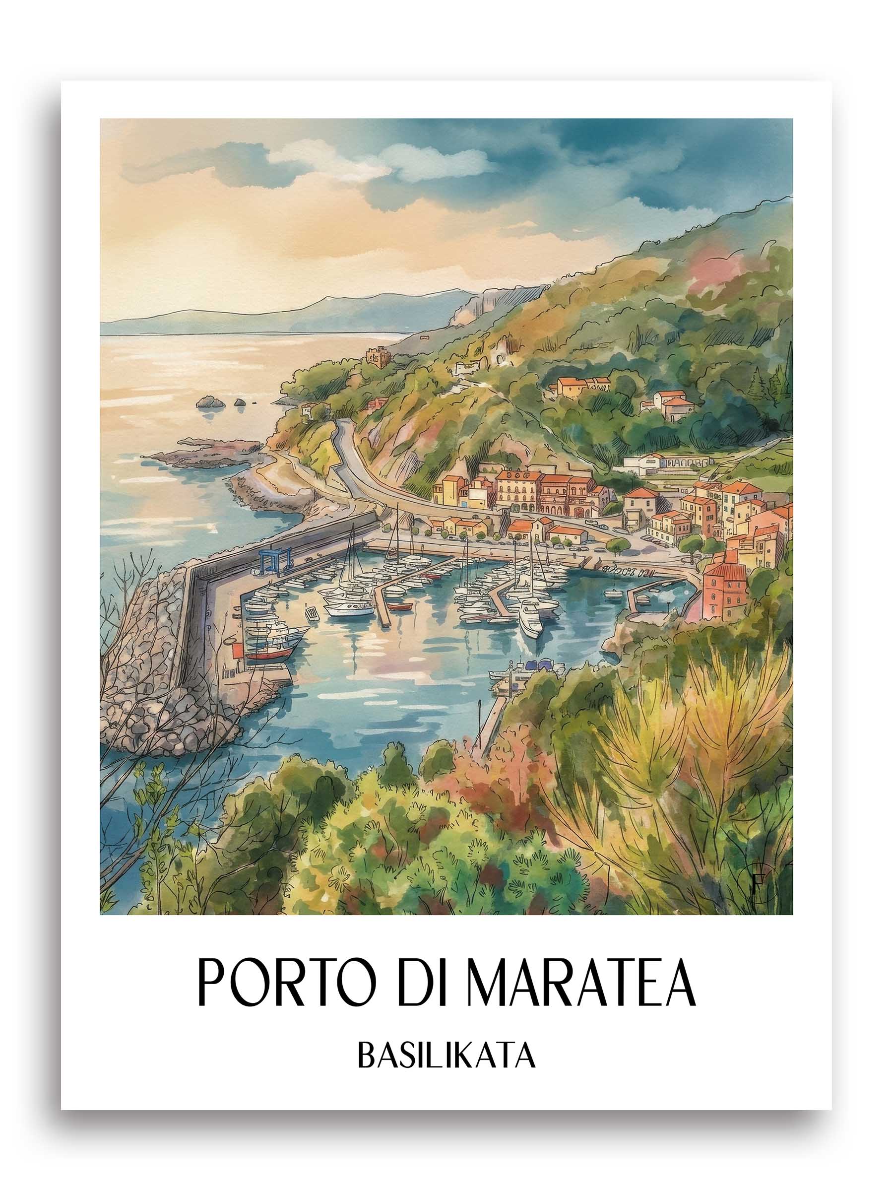 porto-di-maratea-basilikata-italien-poster-aquarell