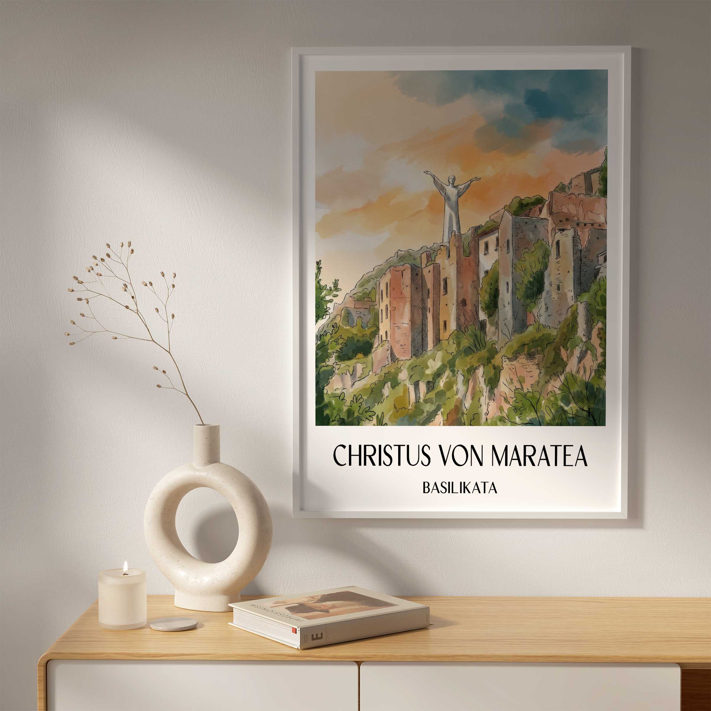 christus-von-maratea-basilikata-italien-poster-aquarell