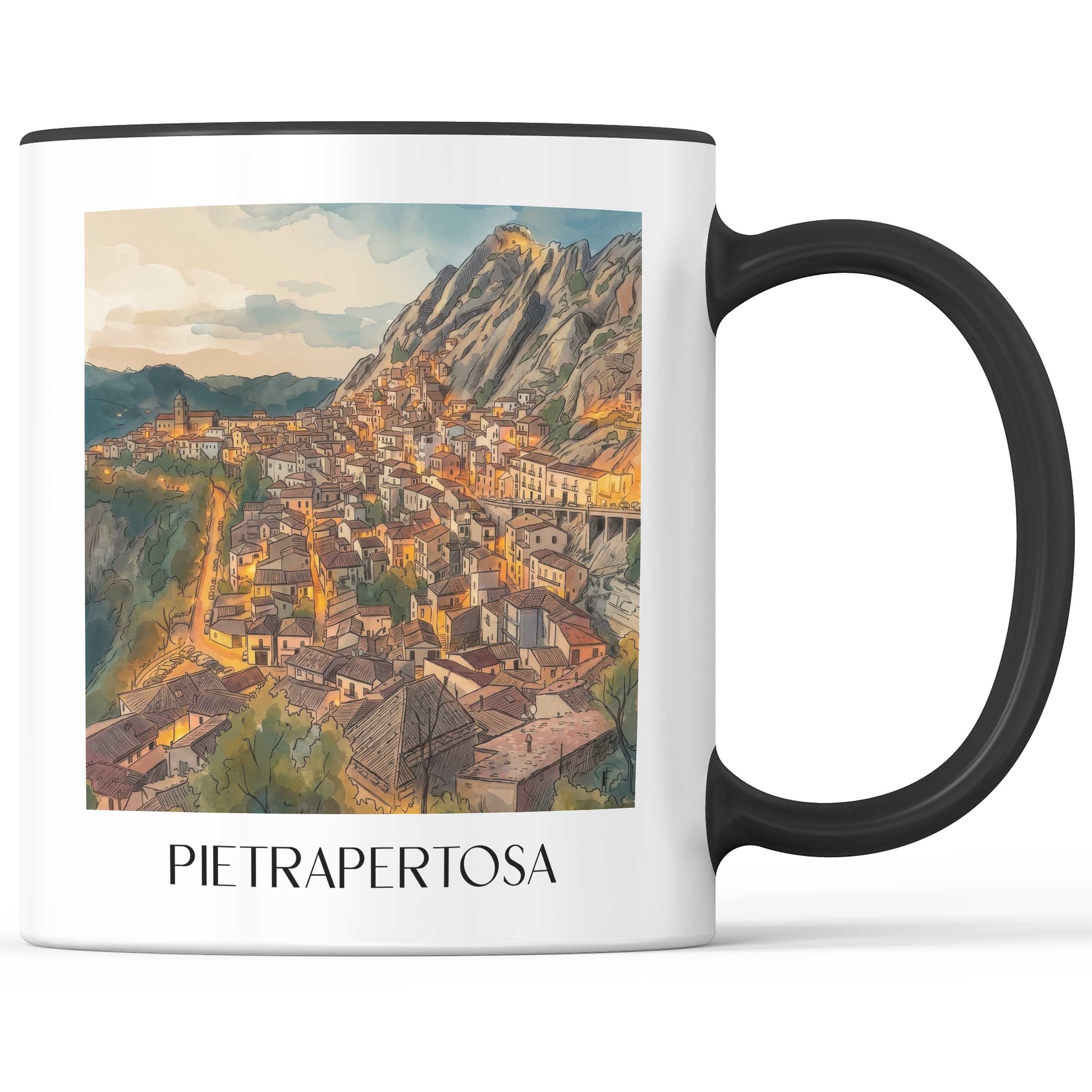 pietrapertosa-basilikata-italien-kaffeebecher-aquarell