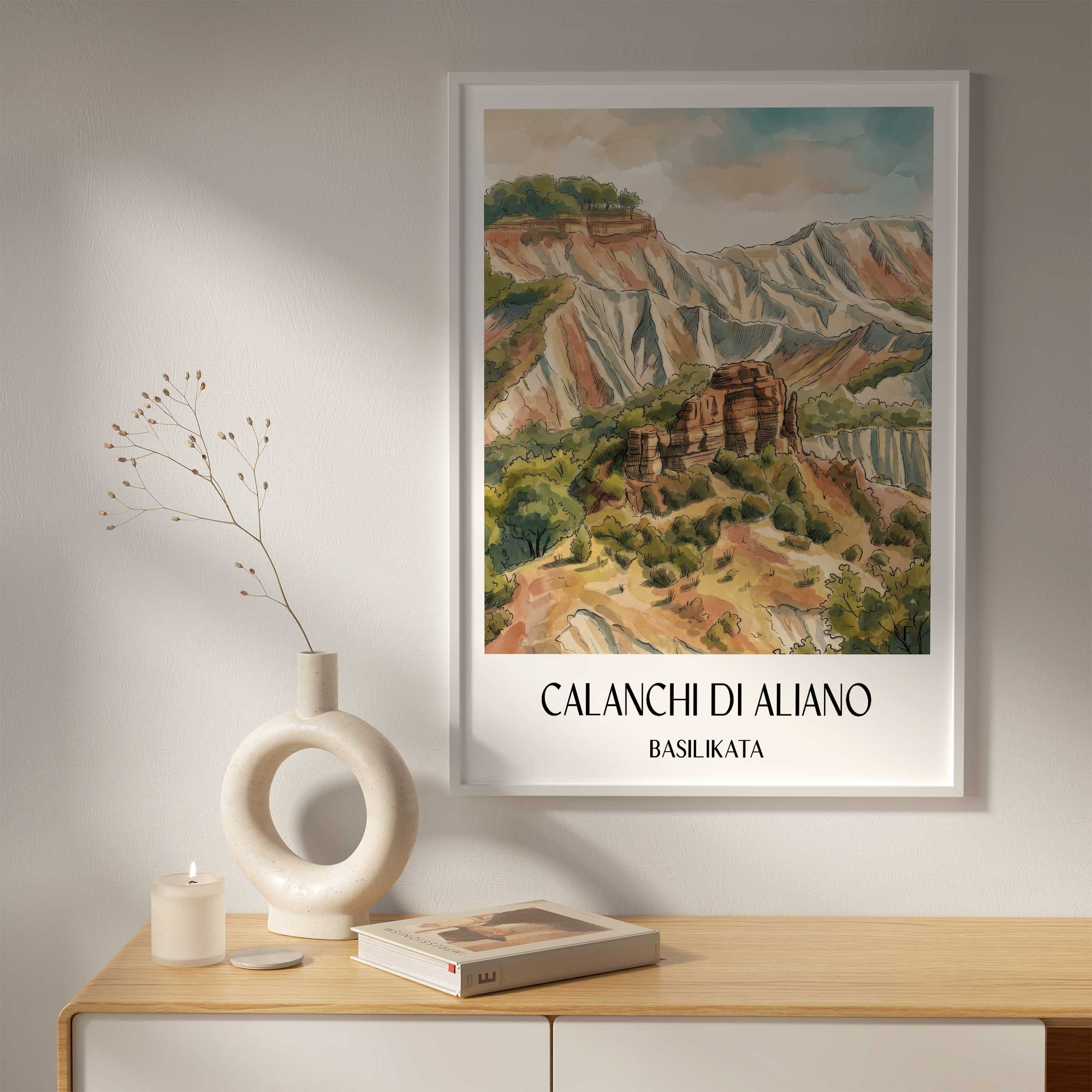 calanchi-di-aliano-basilikata-italien-poster-aquarell
