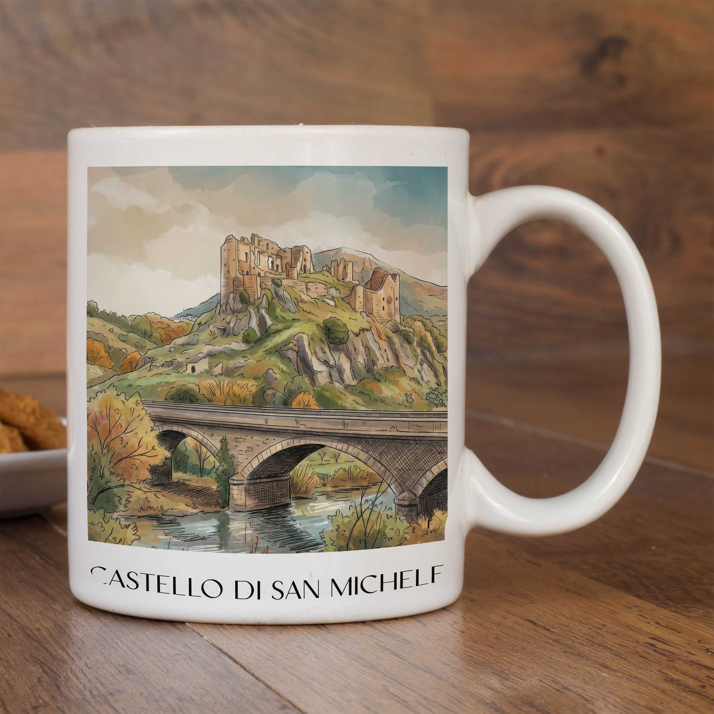 castello-di-san-michele-santa-maria-del-cedro-italien-kaffeebecher-aquarell