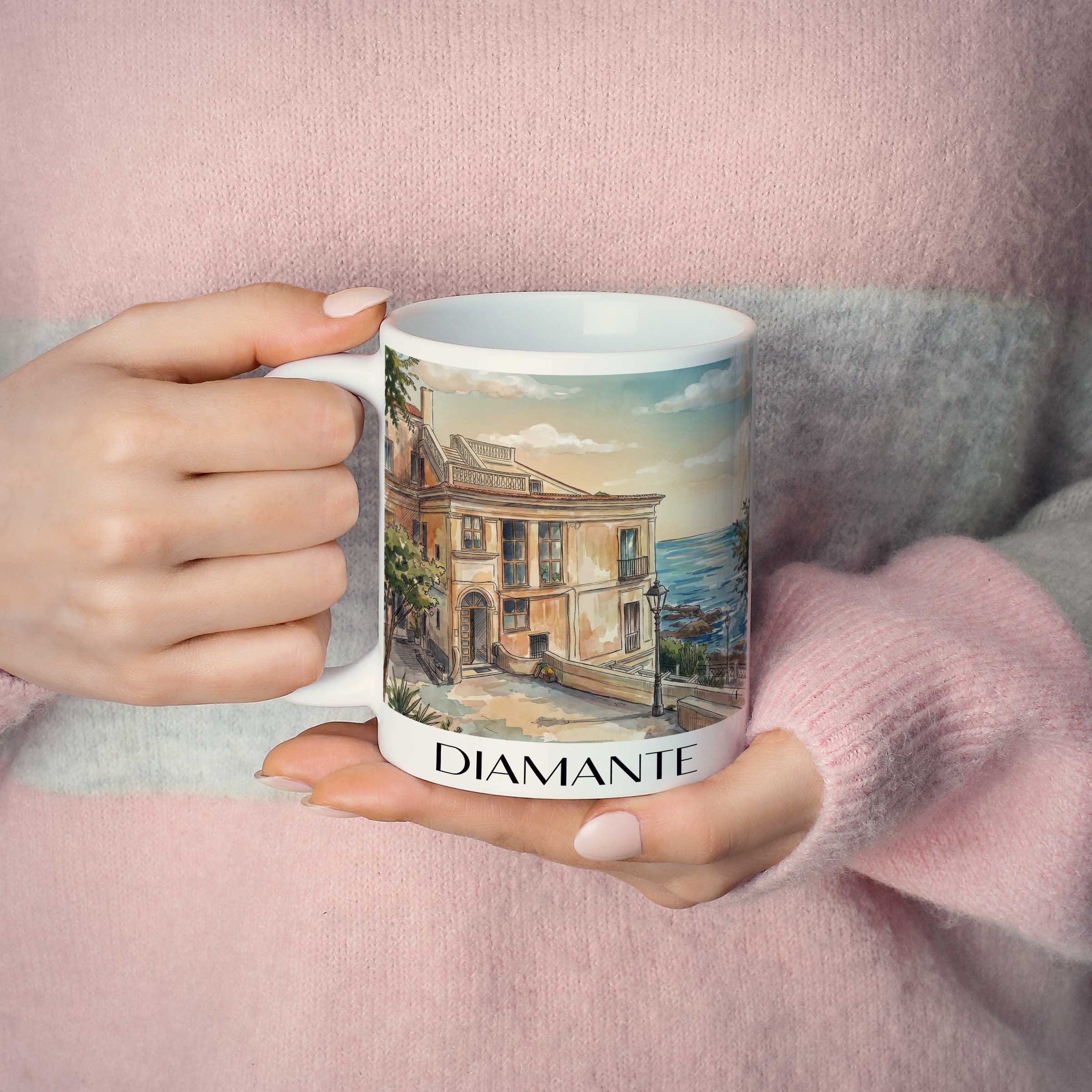 diamante-kalabrien-italien-kaffeebecher-aquarell