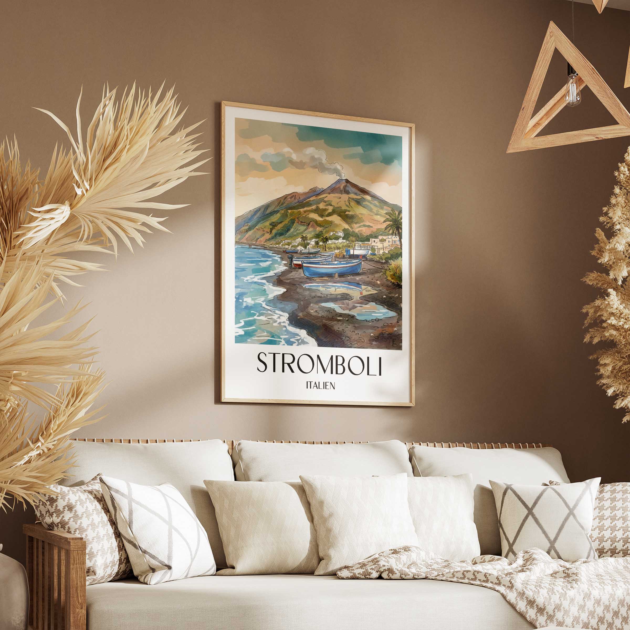 stromboli-italien-italien-poster-aquarell