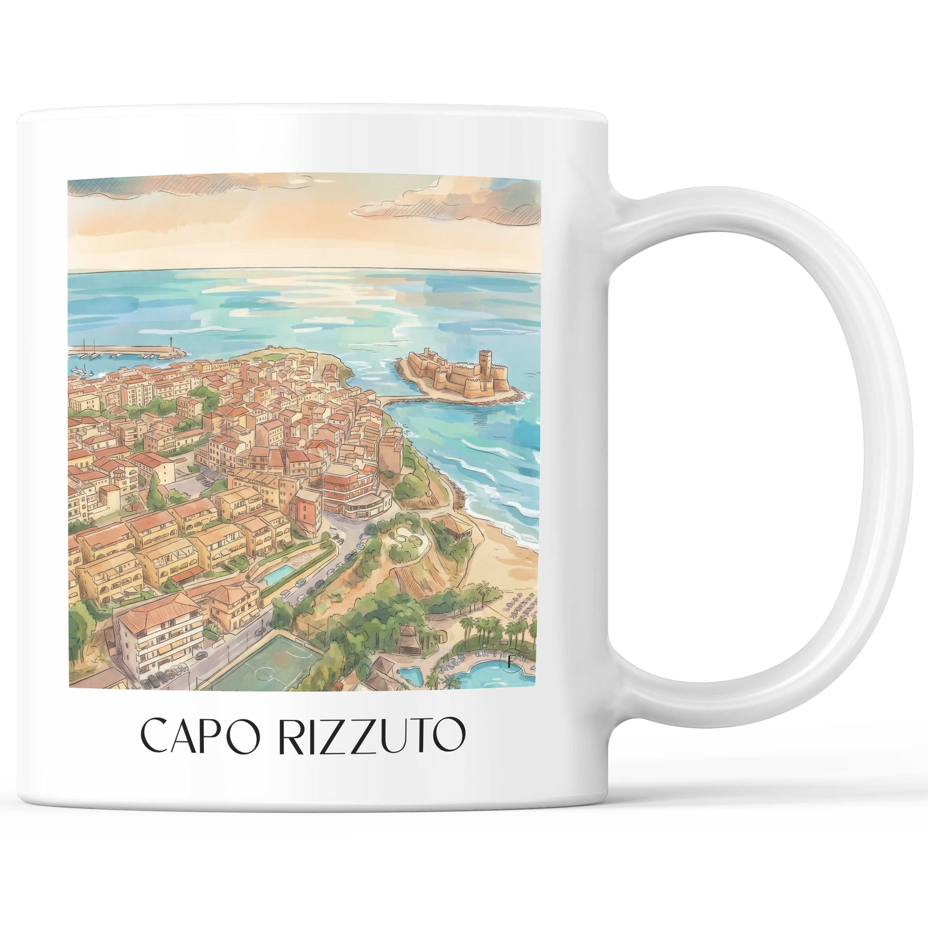 capo-rizzuto-kalabrien-italien-kaffeebecher-aquarell