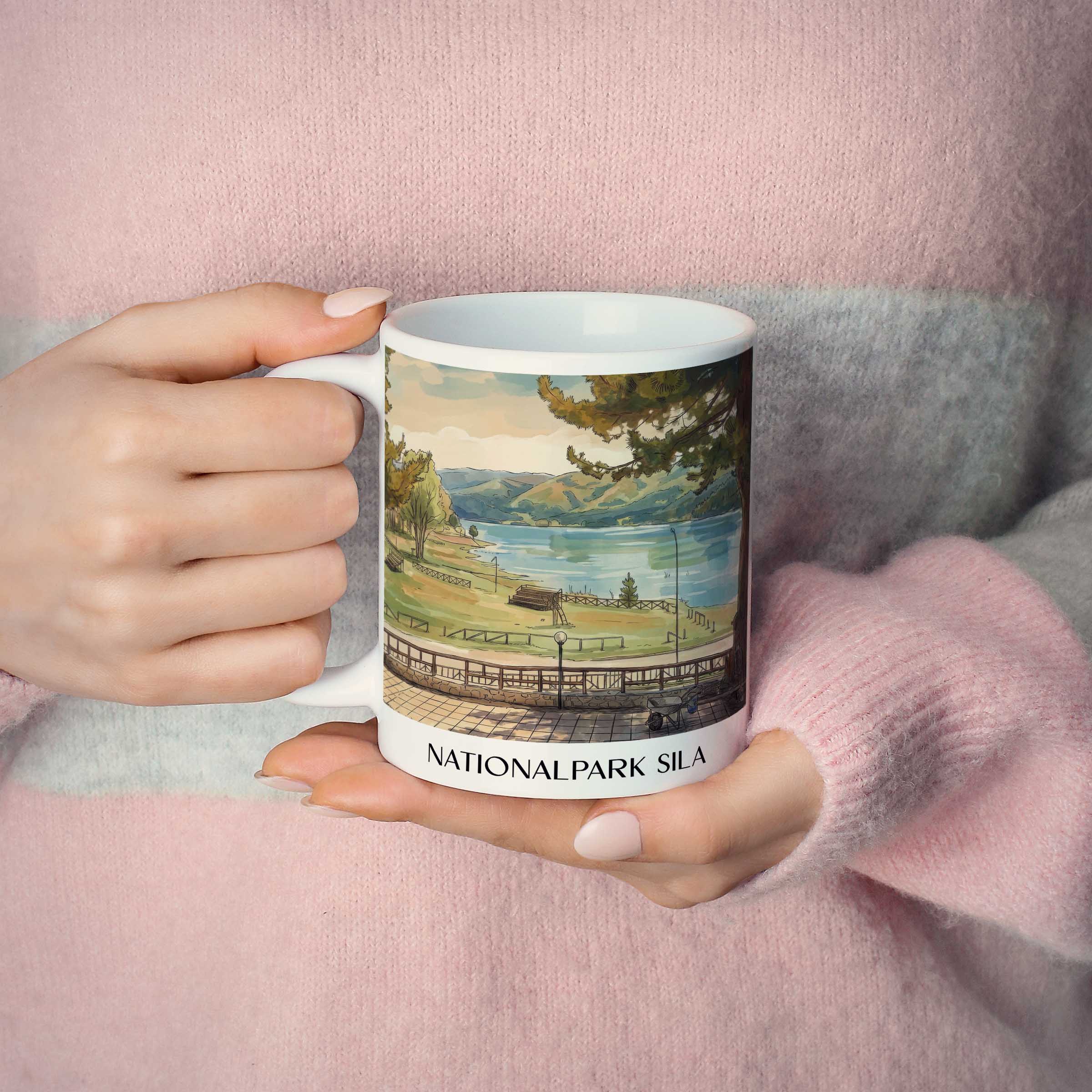 nationalpark-sila-kalabrien-italien-kaffeebecher-aquarell