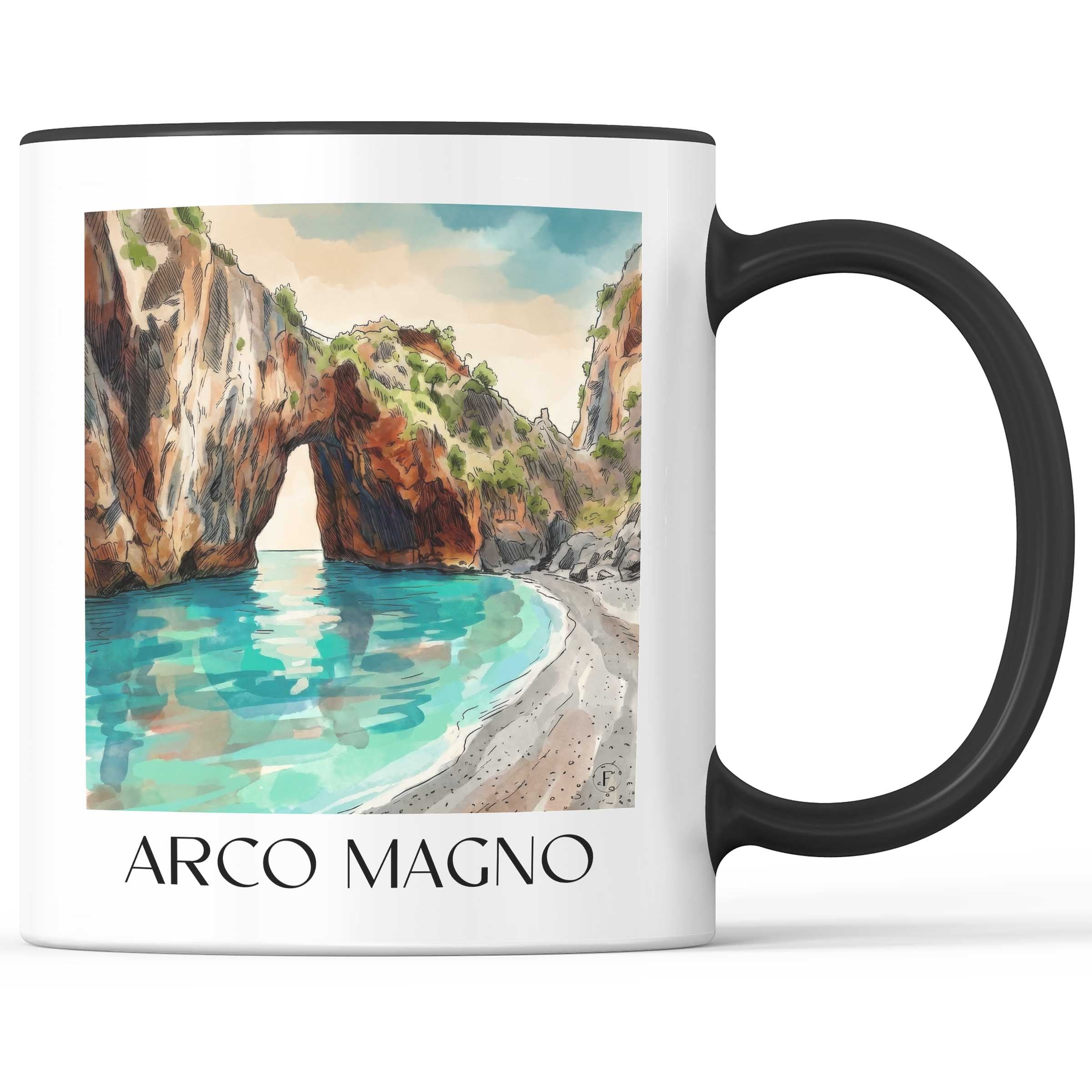 arco-magno-san-nicola-arcella-italien-kaffeebecher-aquarell