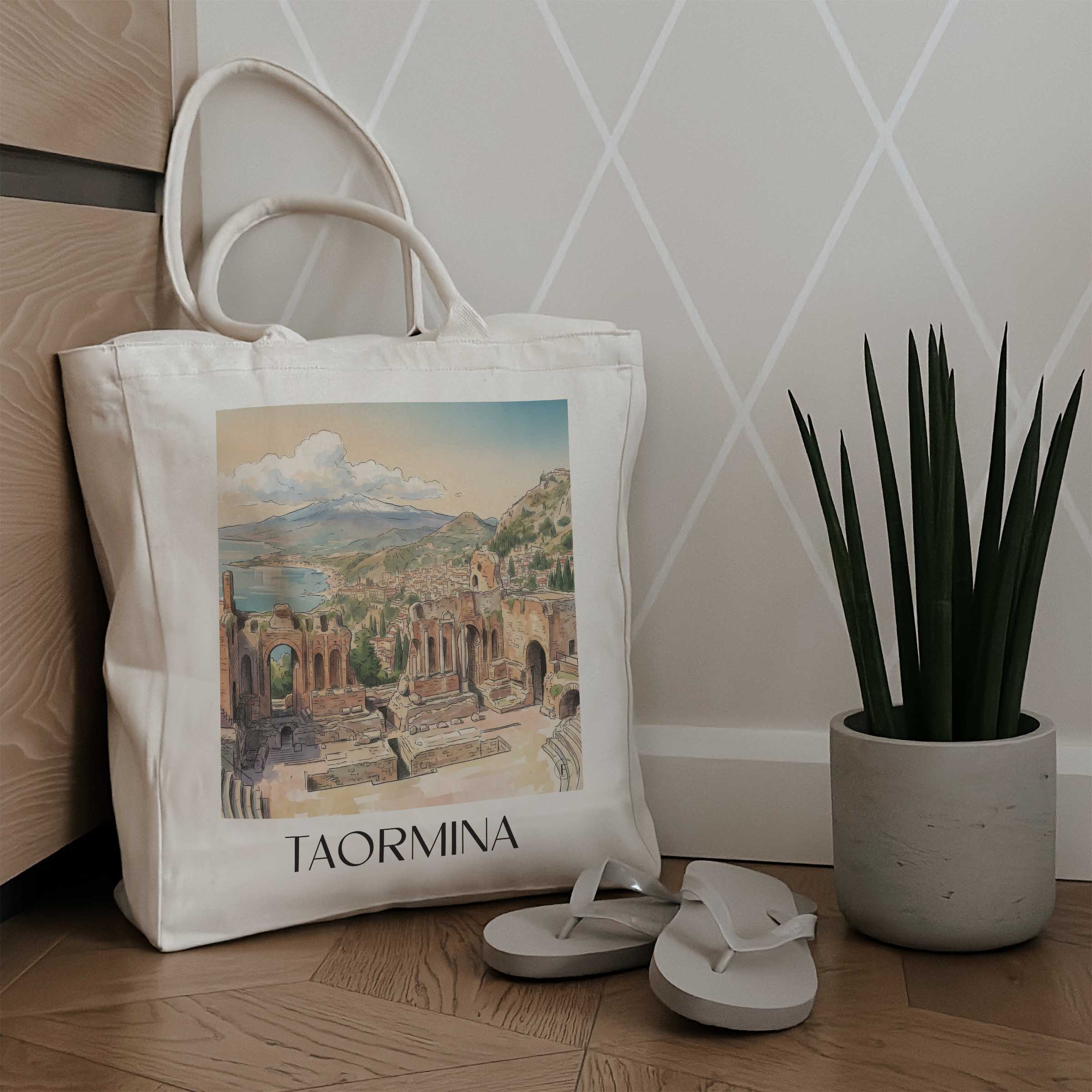 taormina-sizilien-italien-einkaufstasche-aquarell