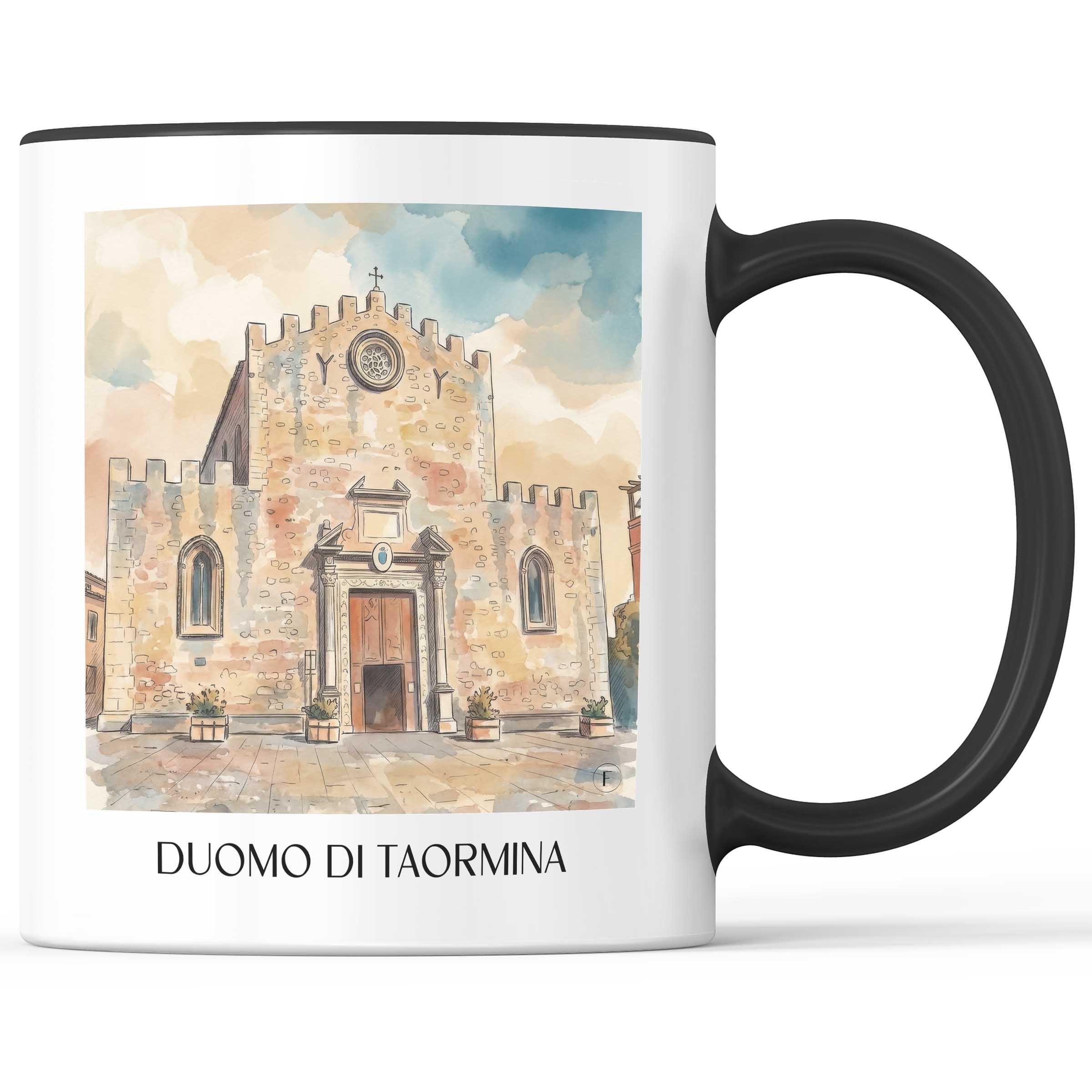 duomo-di-taormina-sizilien-italien-kaffeebecher-aquarell