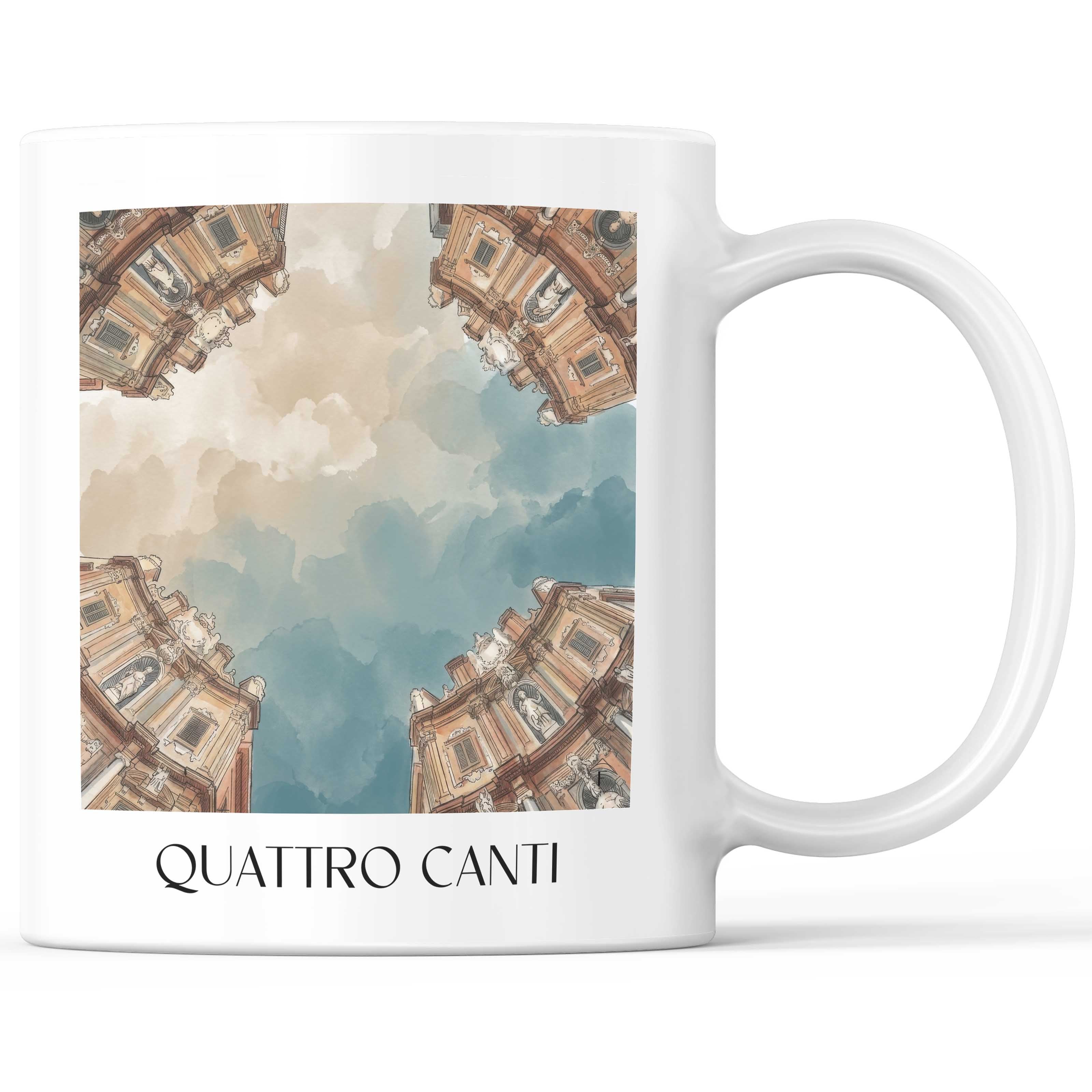 quattro-canti-palermo-italien-kaffeebecher-aquarell