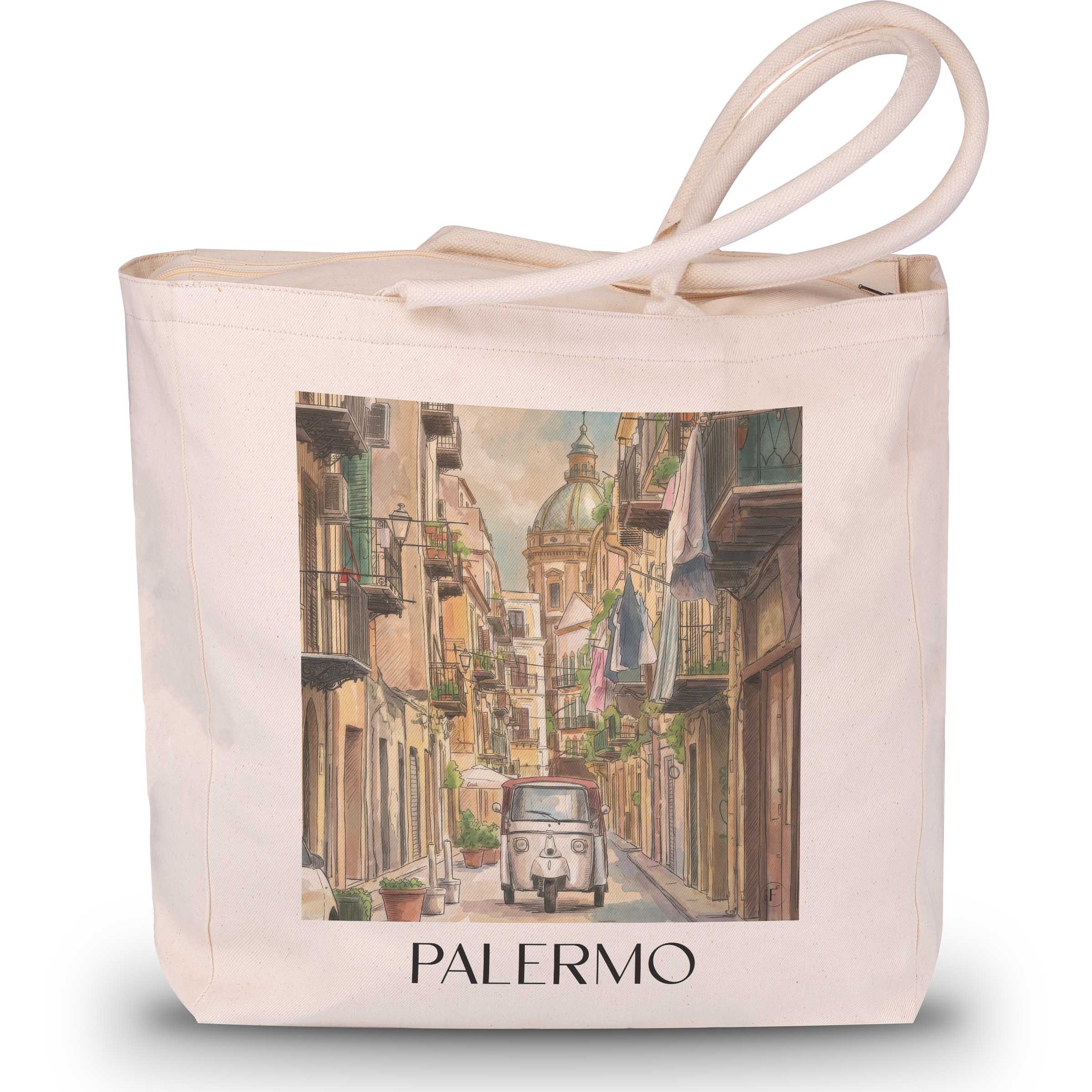 palermo-sizilien-italien-einkaufstasche-aquarell