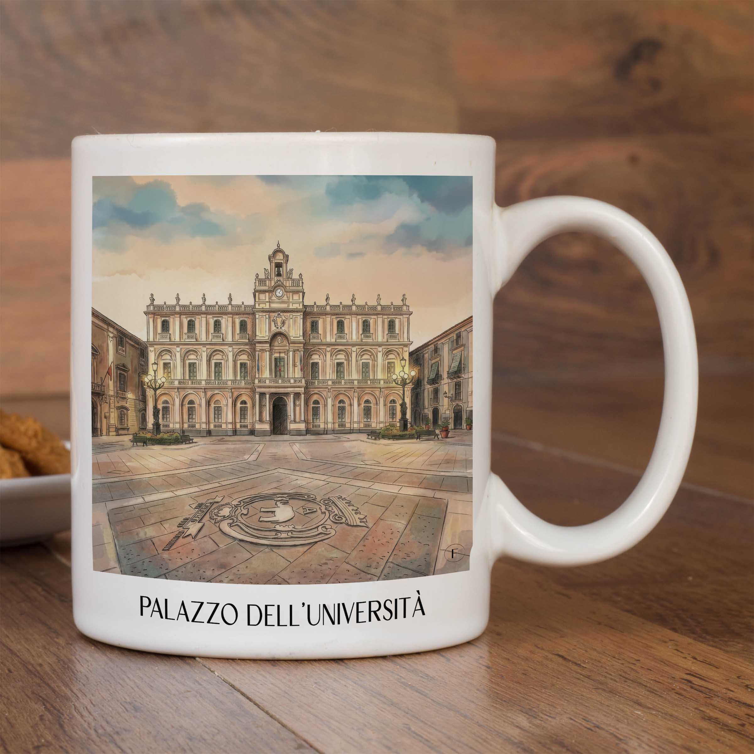 palazzo-dell´università-catania-italien-kaffeebecher-aquarell