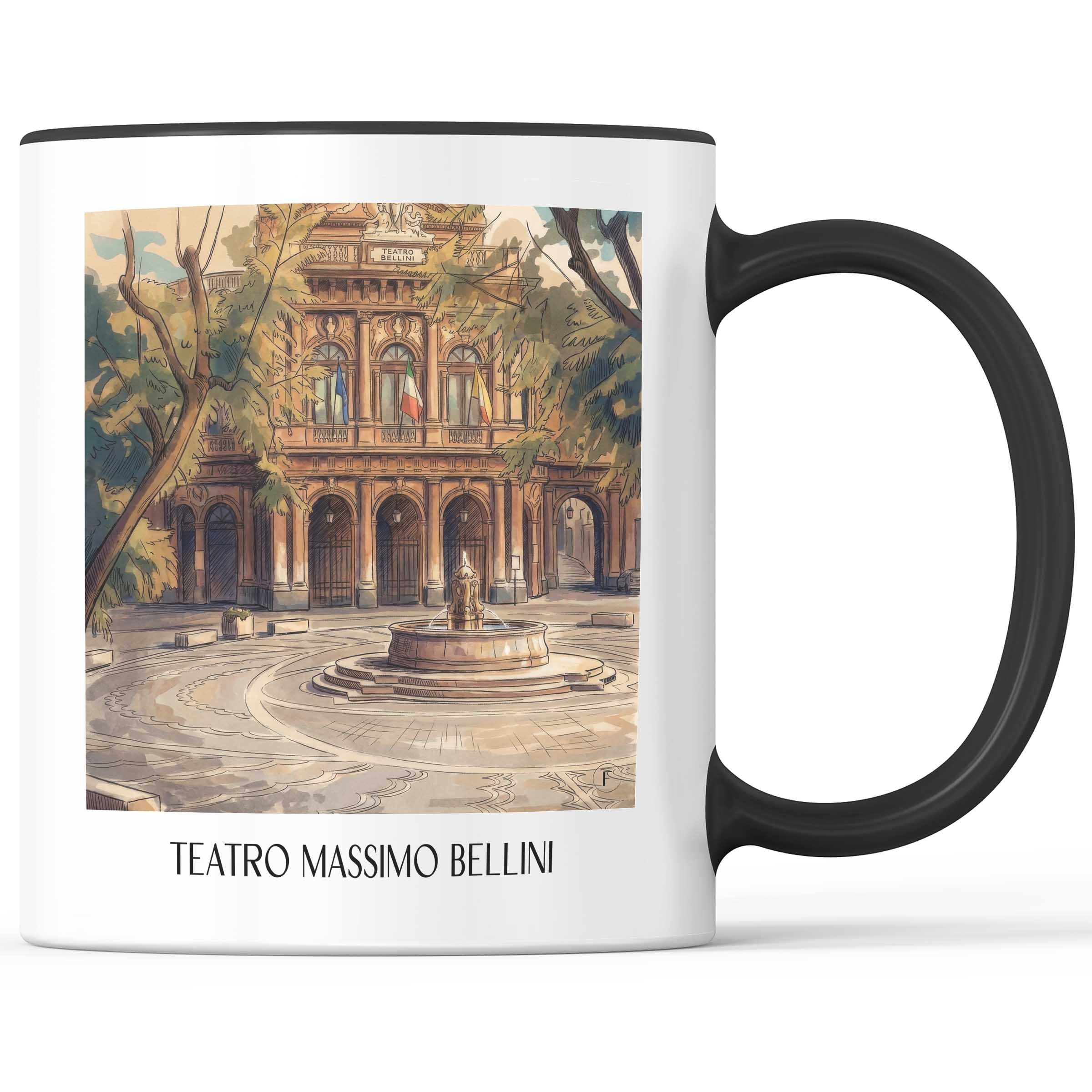 teatro-massimo-bellini-catania-italien-kaffeebecher-aquarell