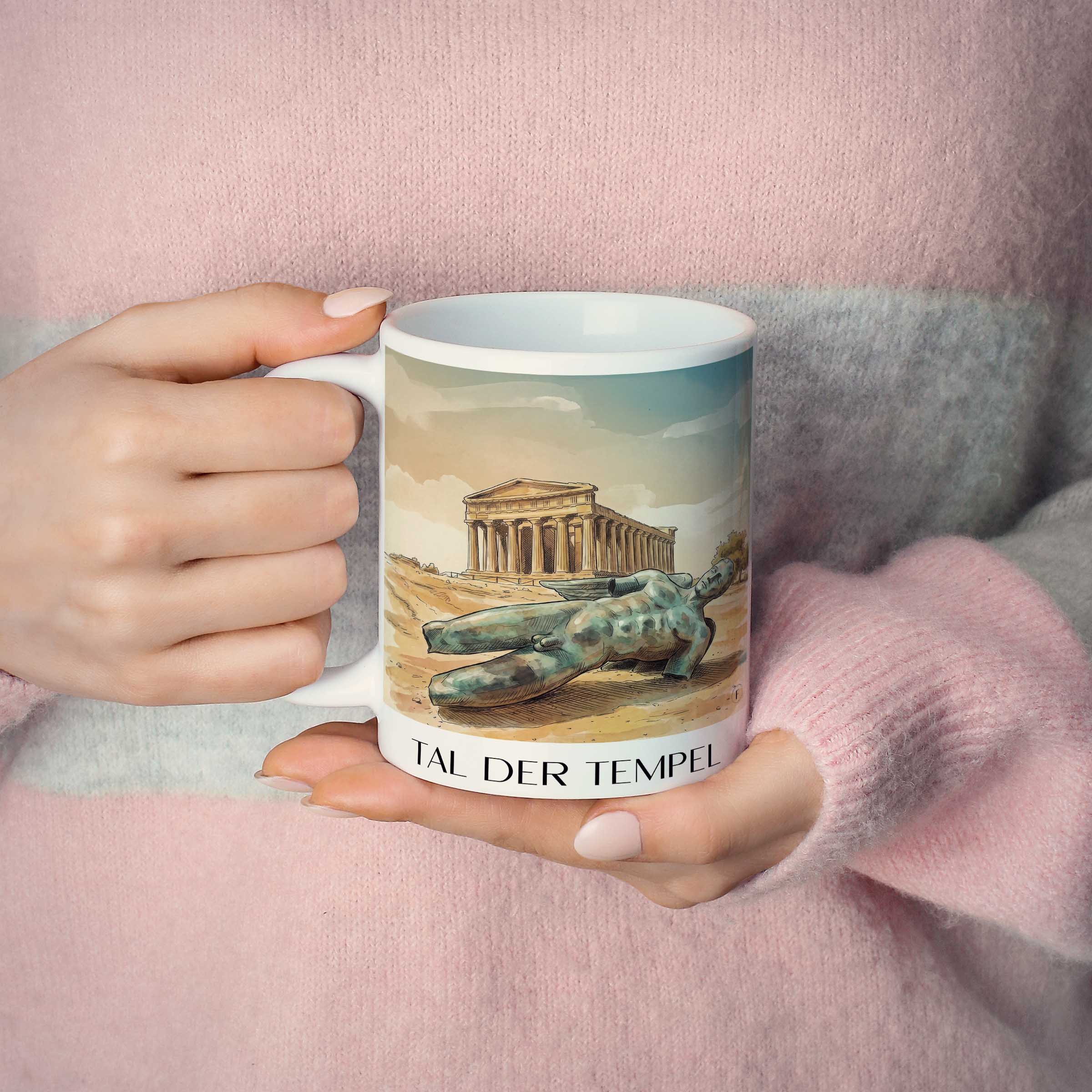 tal-der-tempel-sizilien-italien-kaffeebecher-aquarell