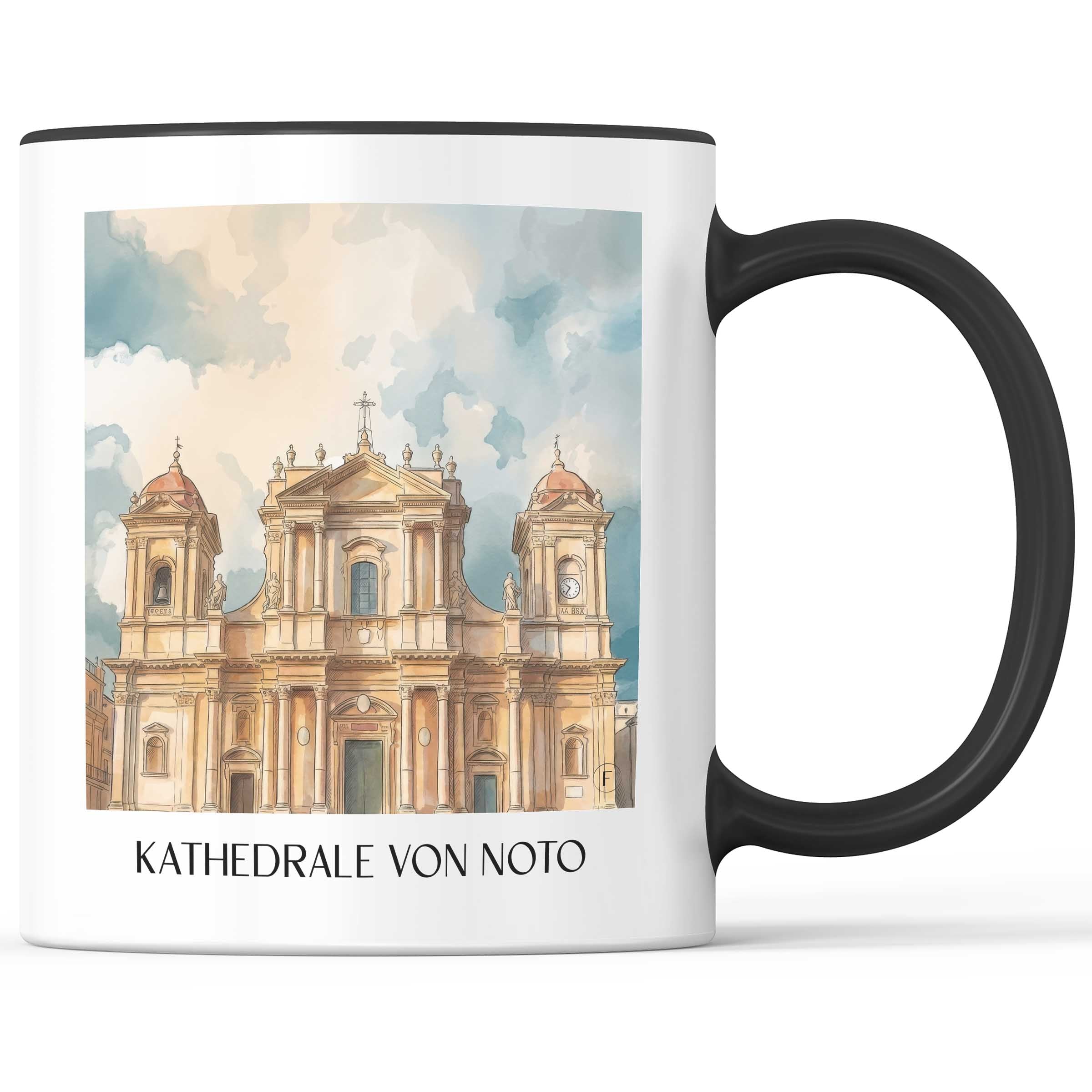 kathedrale-von-noto-sizilien-italien-kaffeebecher-aquarell