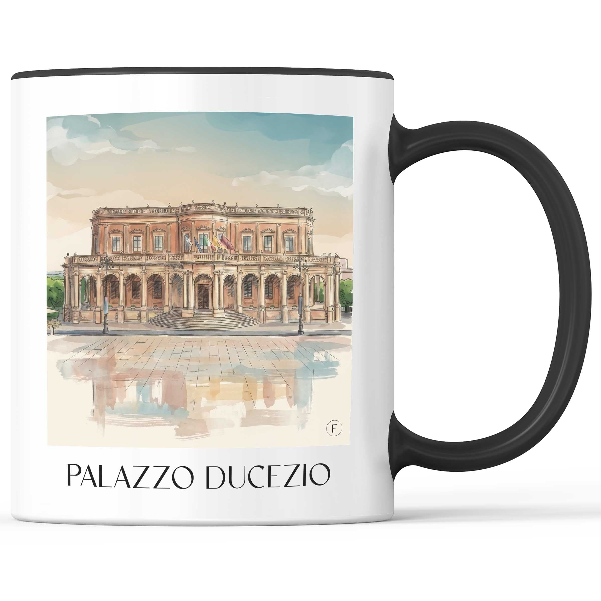 palazzo-ducezio-noto-italien-kaffeebecher-aquarell