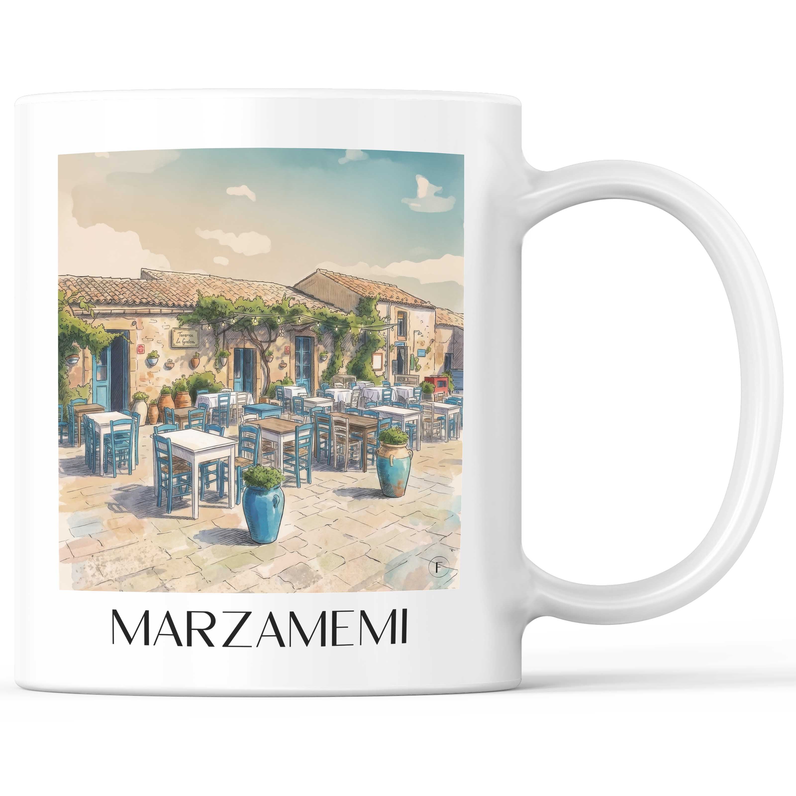 marzamemi-sizilien-italien-kaffeebecher-aquarell