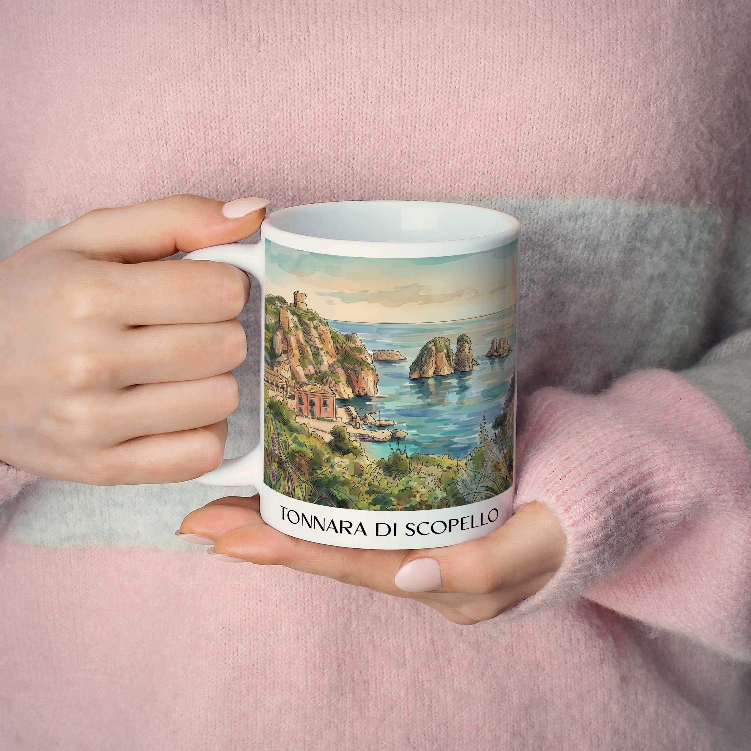 tonnara-di-scopello-sizilien-italien-kaffeebecher-aquarell